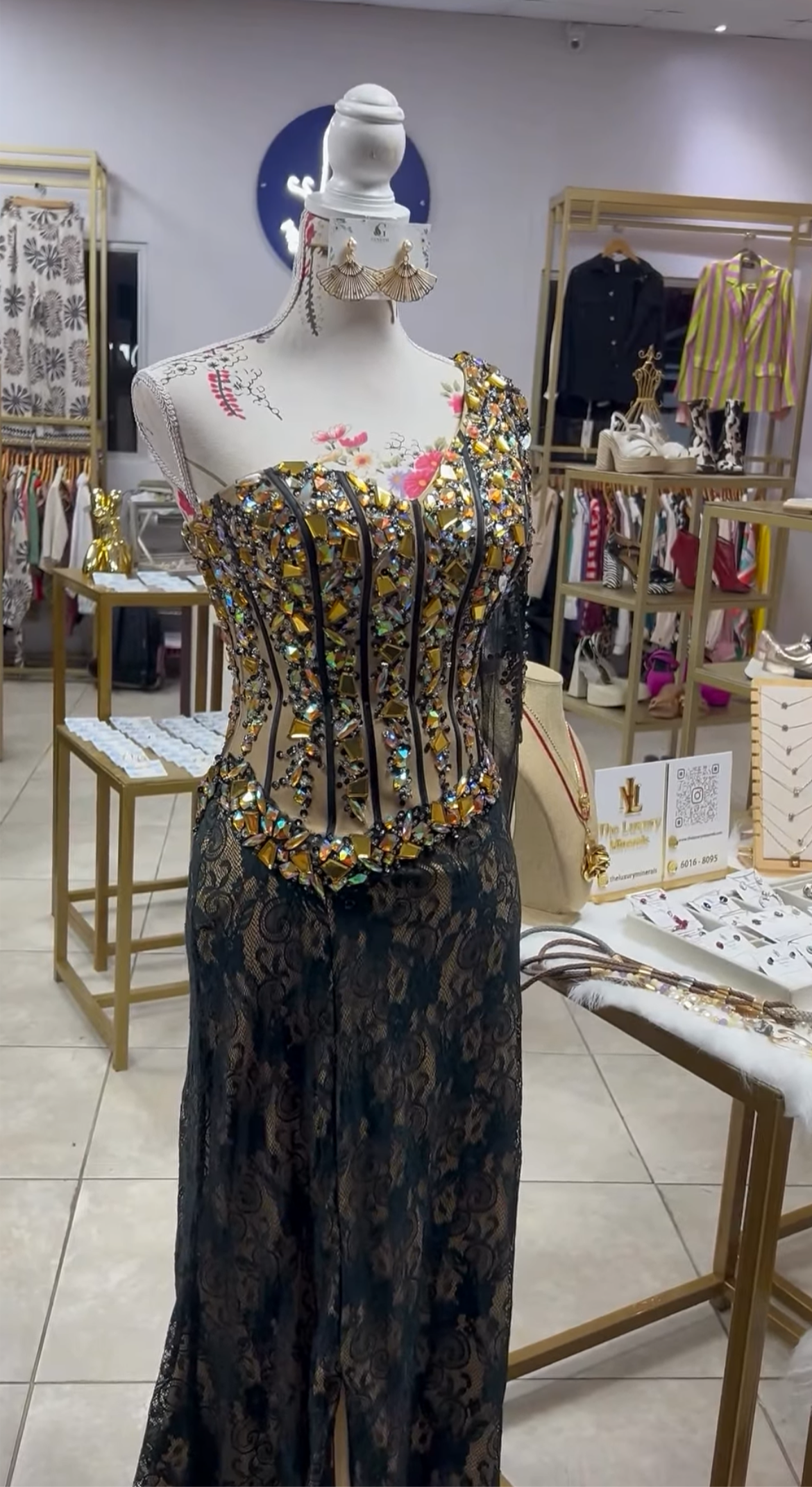 Vestido Imperial Noir