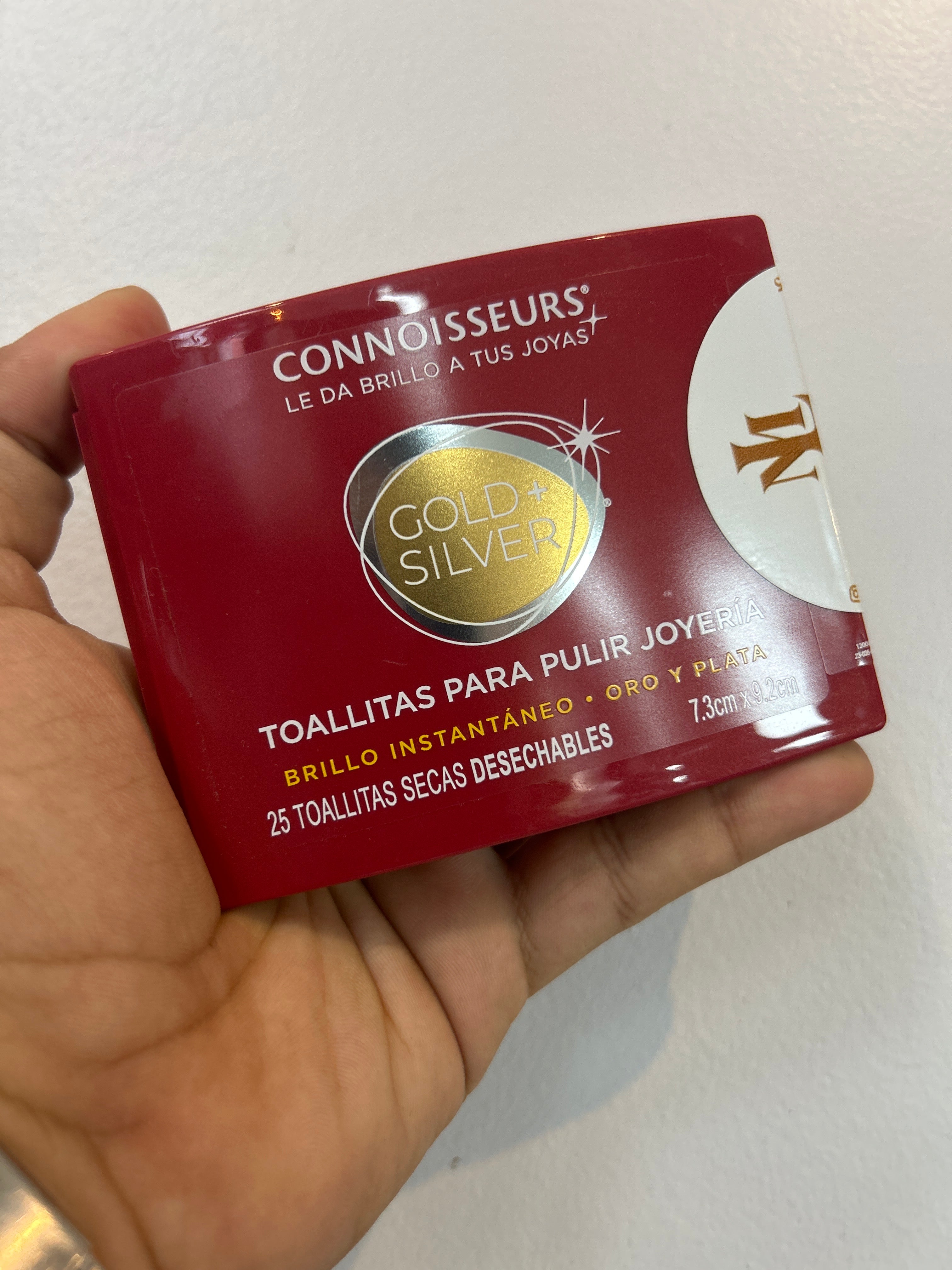 Toallitas para Pulir Joyería Oro y Plata