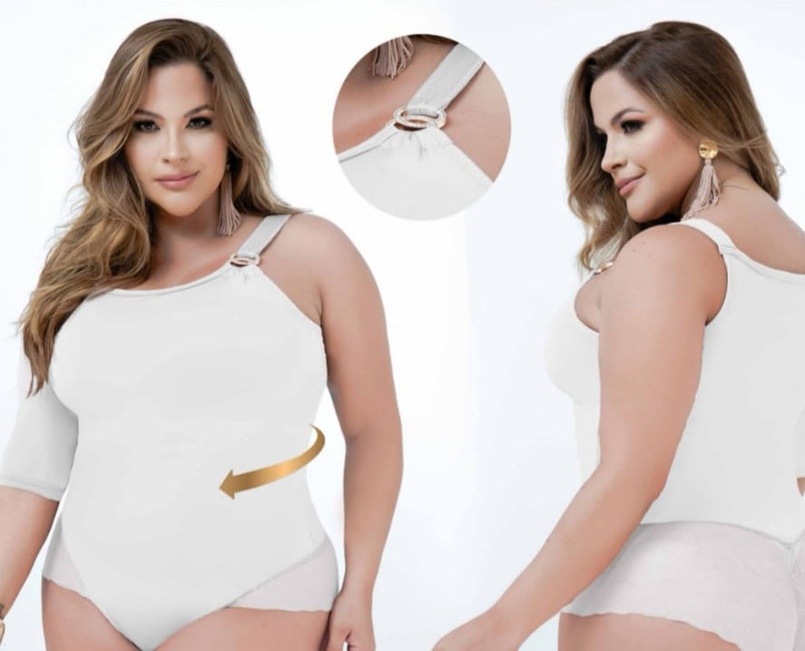 Bodysuit One Shoulder Glam