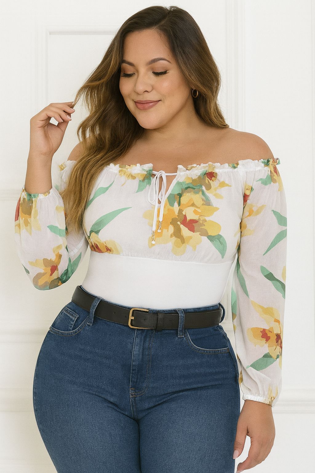 Bodysuit Floral Glam
