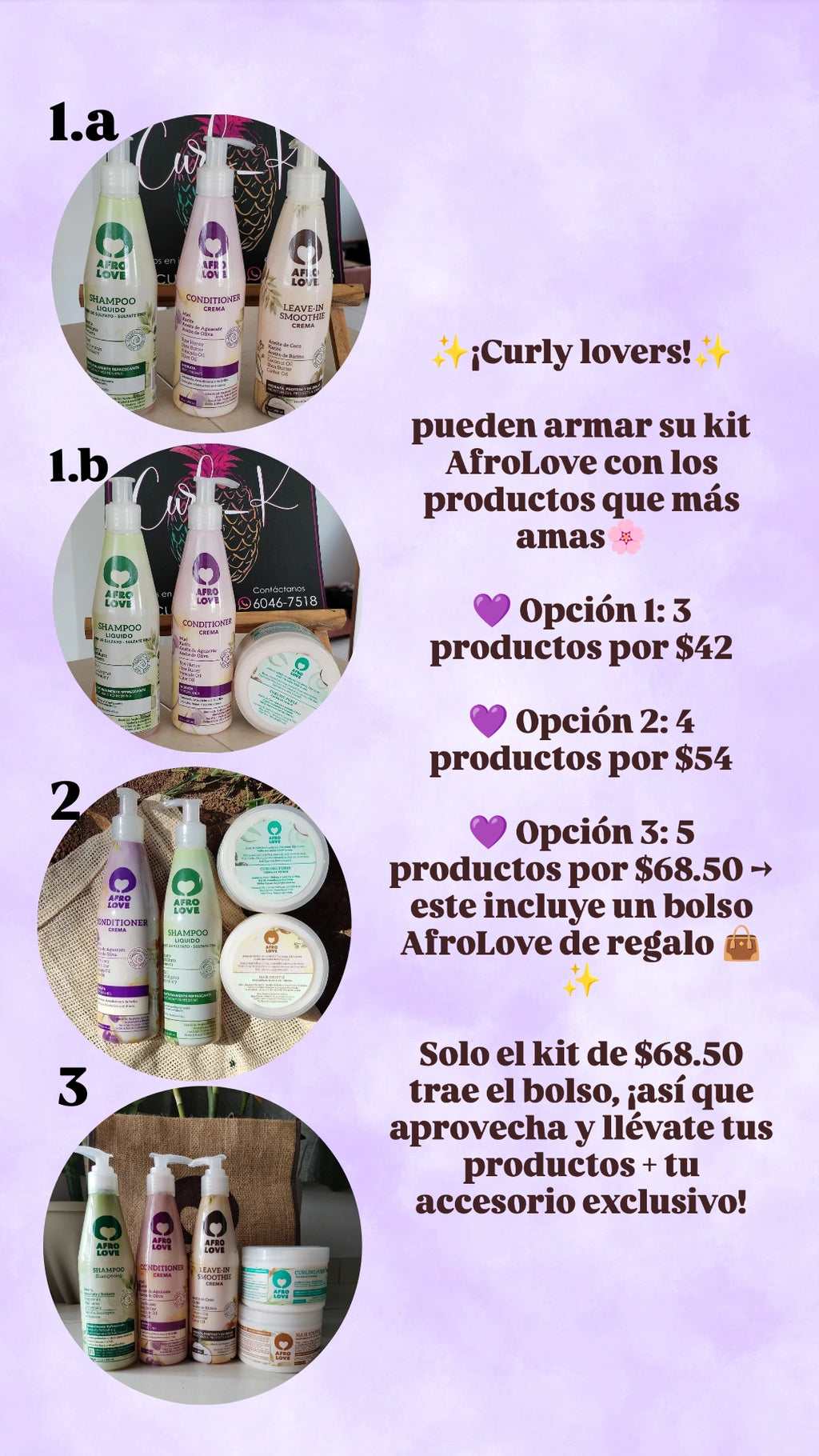 Afro Love Curling Purée – Crema de Peinar