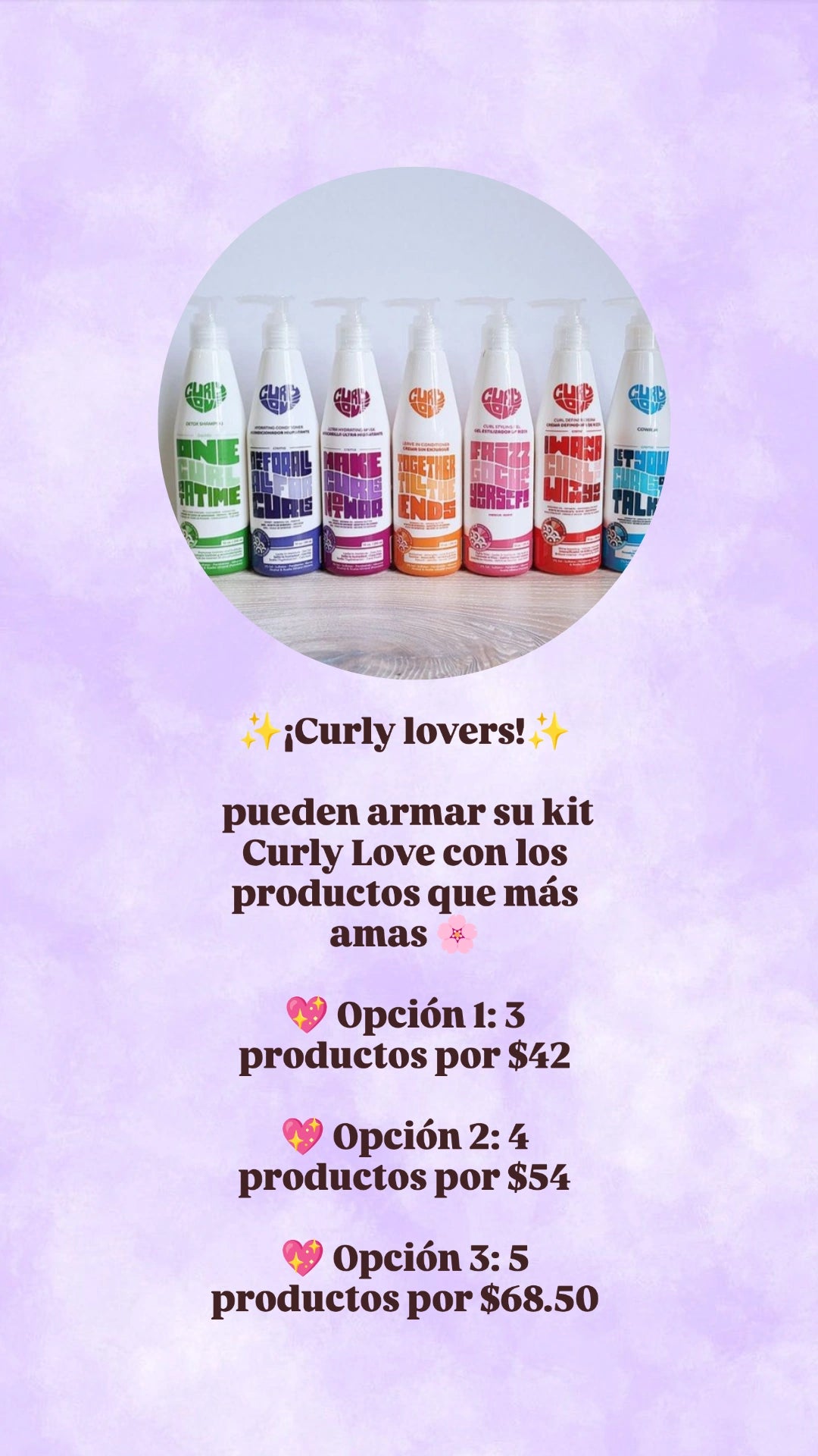 Curly Love – Curl Definer Cream “Wanna Curl All Wize”