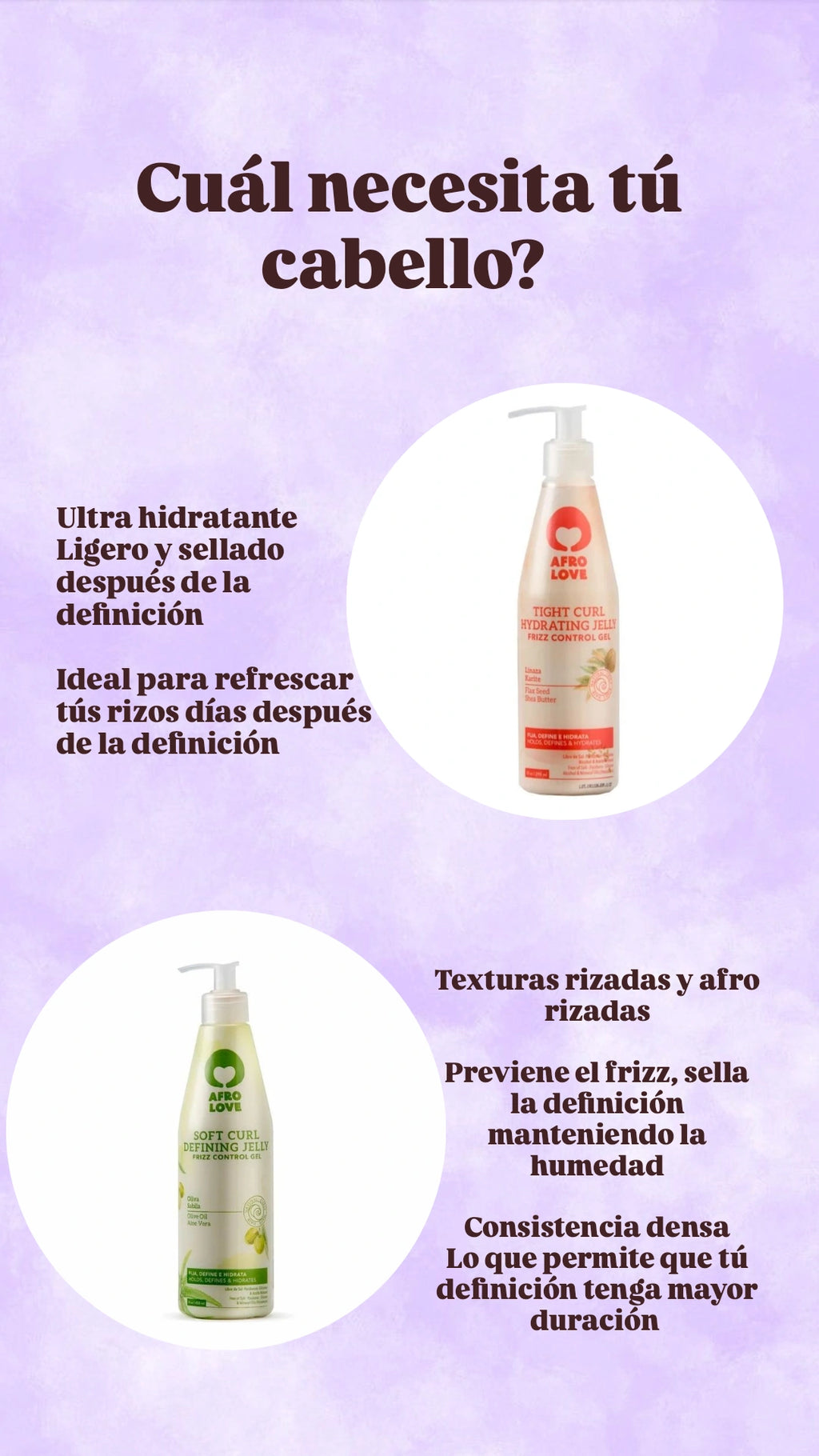 Afro Love – Soft Curl Defining Jelly (Frizz Control Gel)