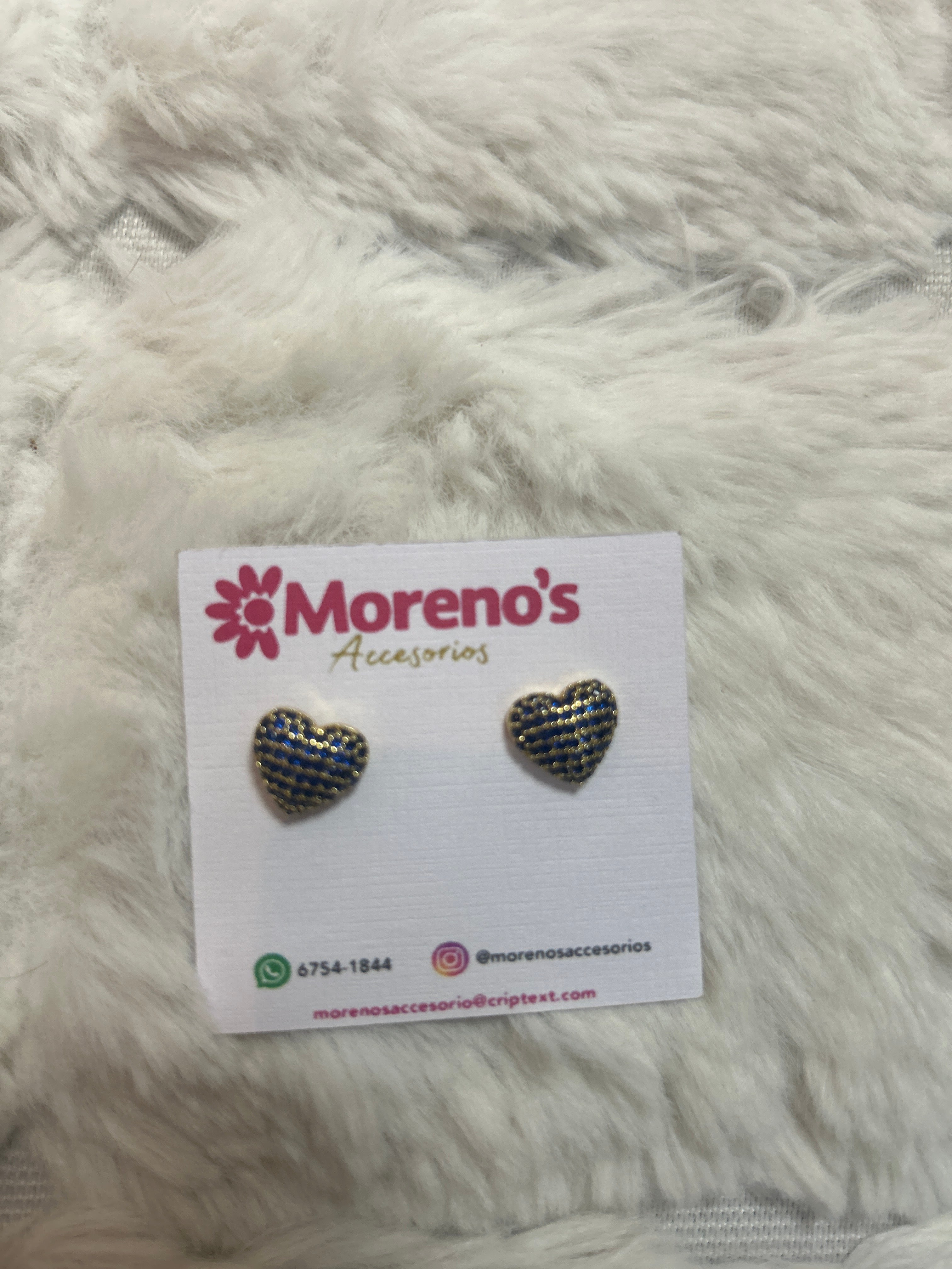 Aretes Corazón Glam