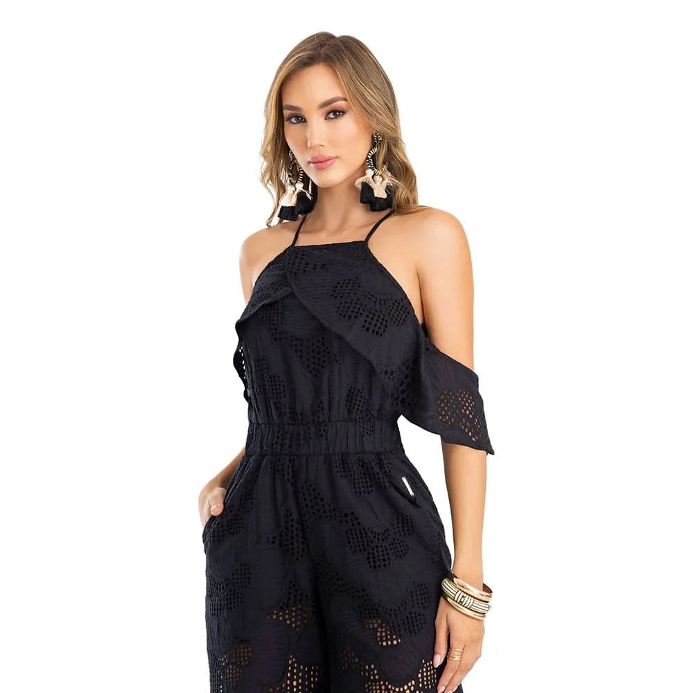 Jumpsuit Ojalillo Negro