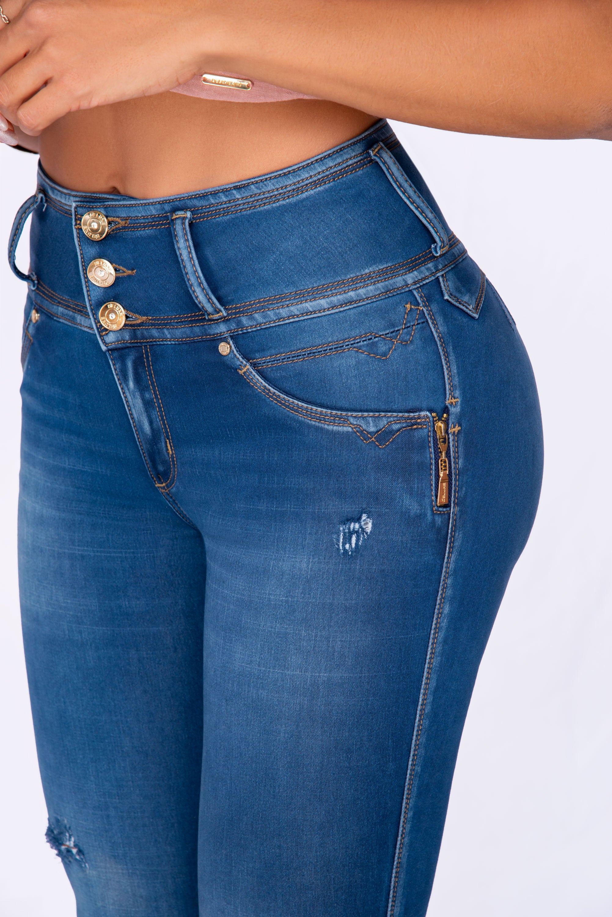 Push Up Skinny Jean 3 Botones