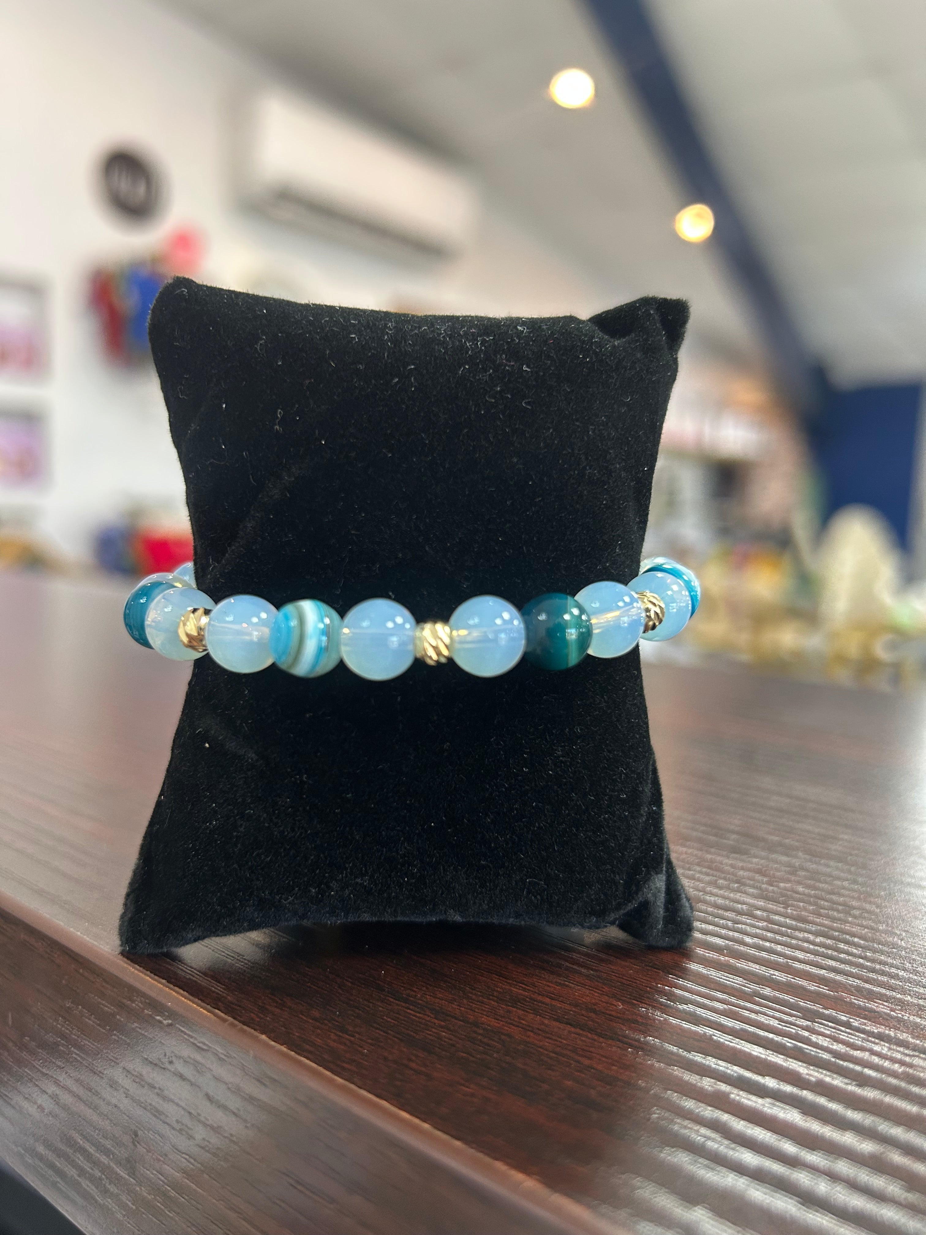Pulsera Celeste