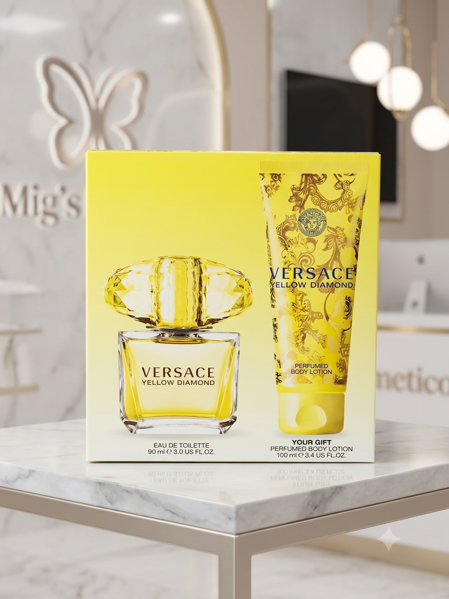Perfume Versace Yellow Diamond Travel Set