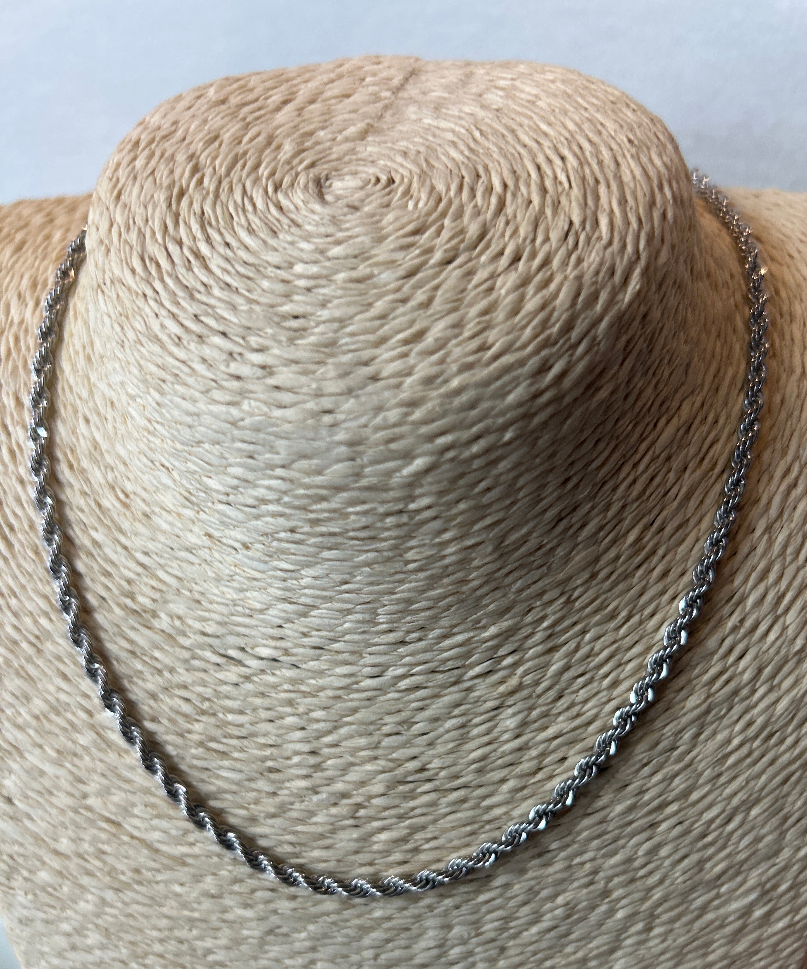 Collar Silver Twist
