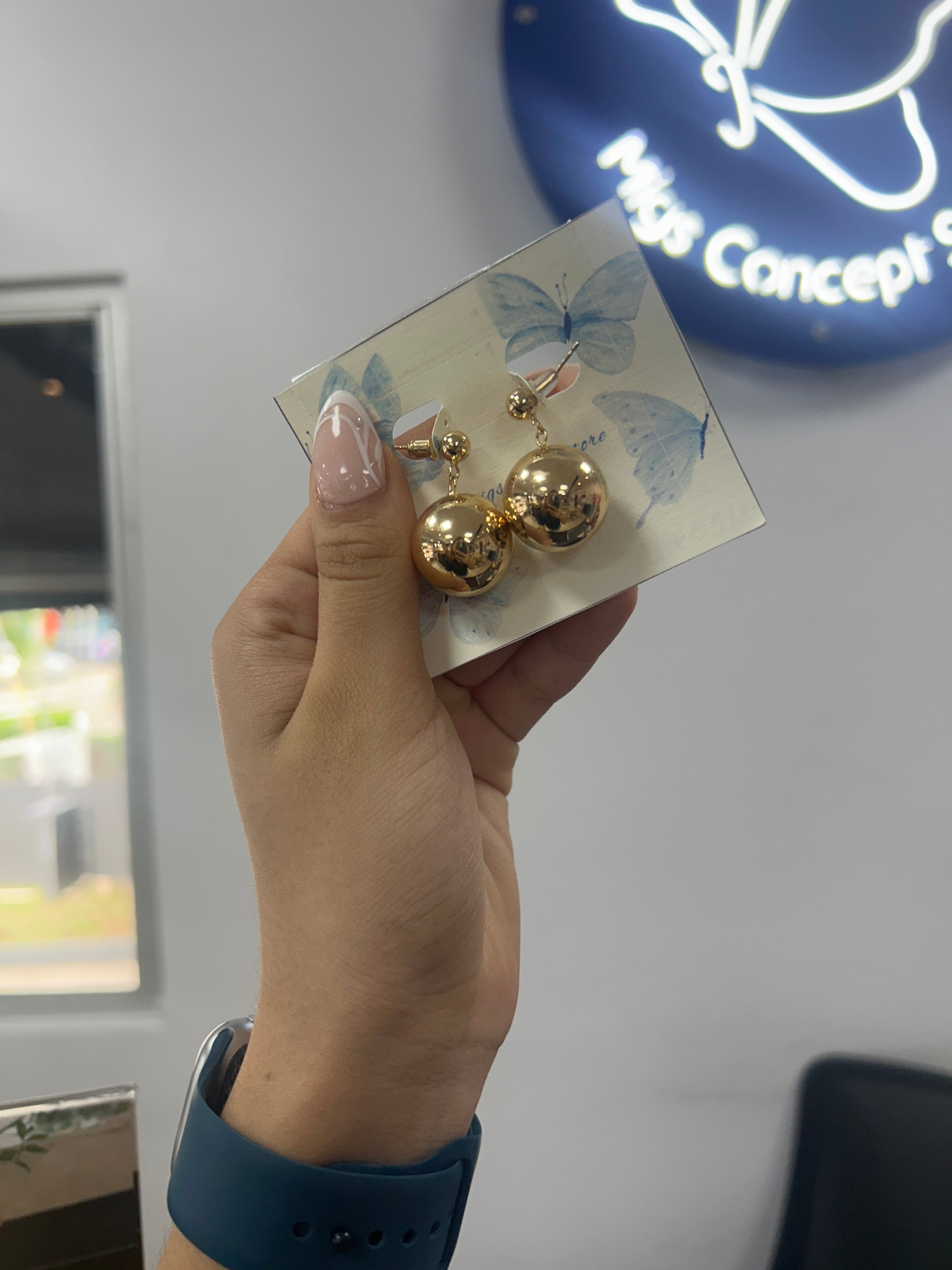 Aretes Gota de Cristal