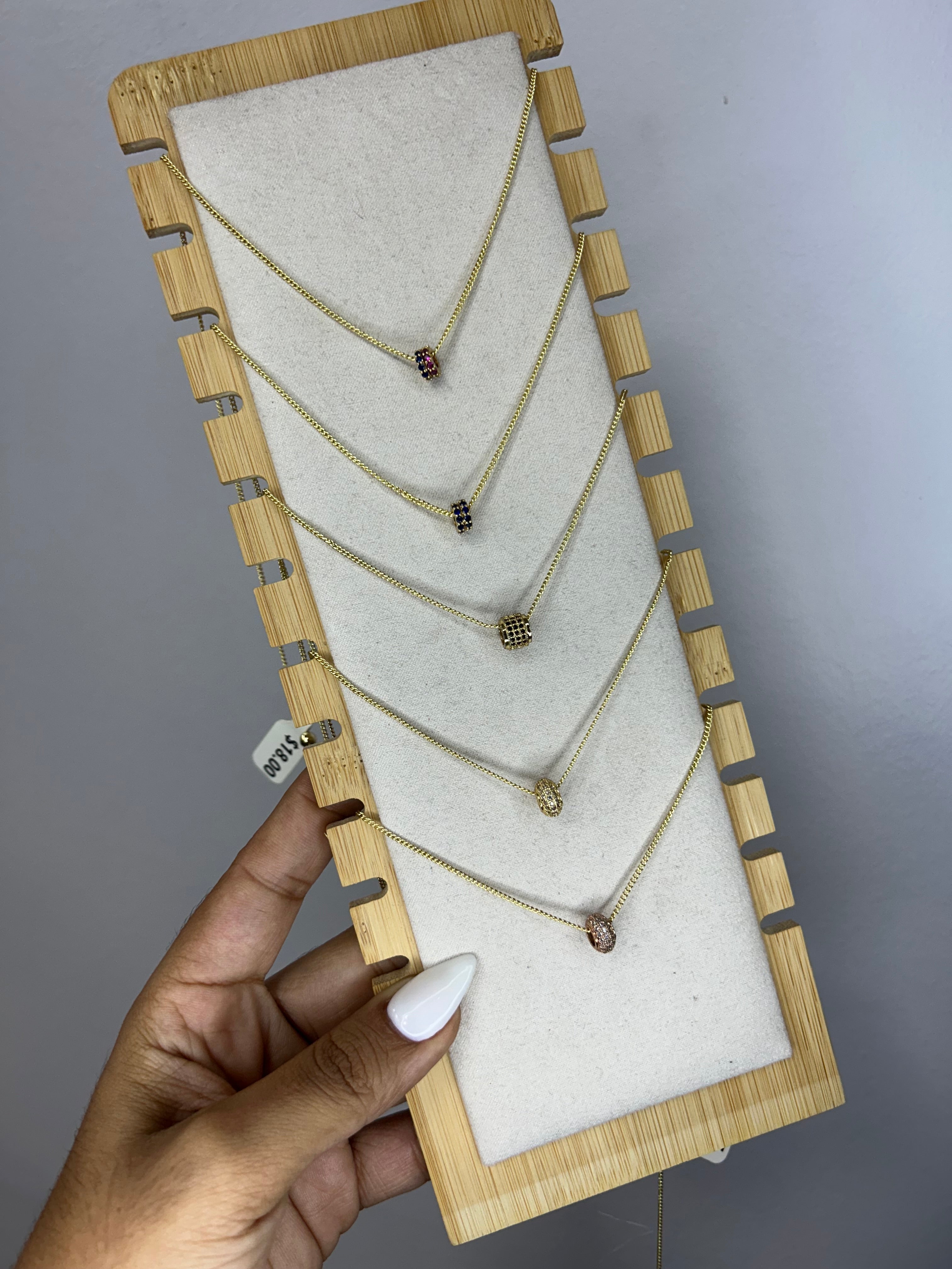 Collares con Dije Brillante