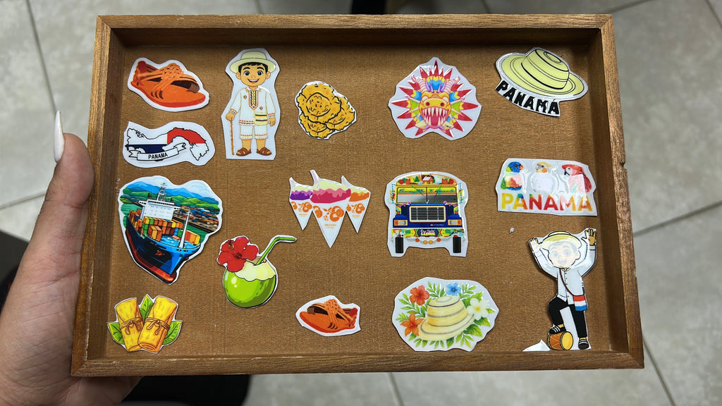 Stickers Panamá (4x$1.00)