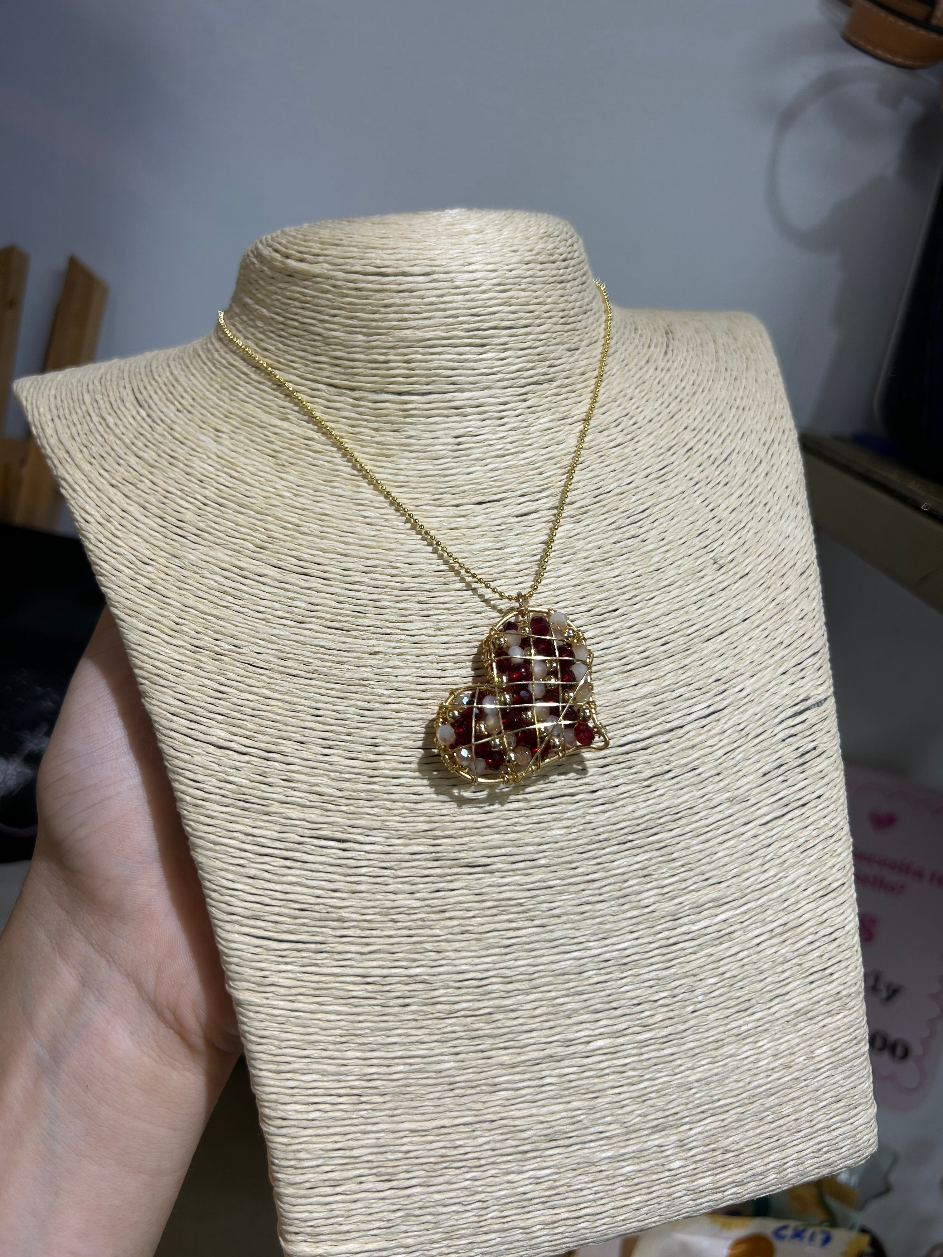 Collar con dije de Corazón