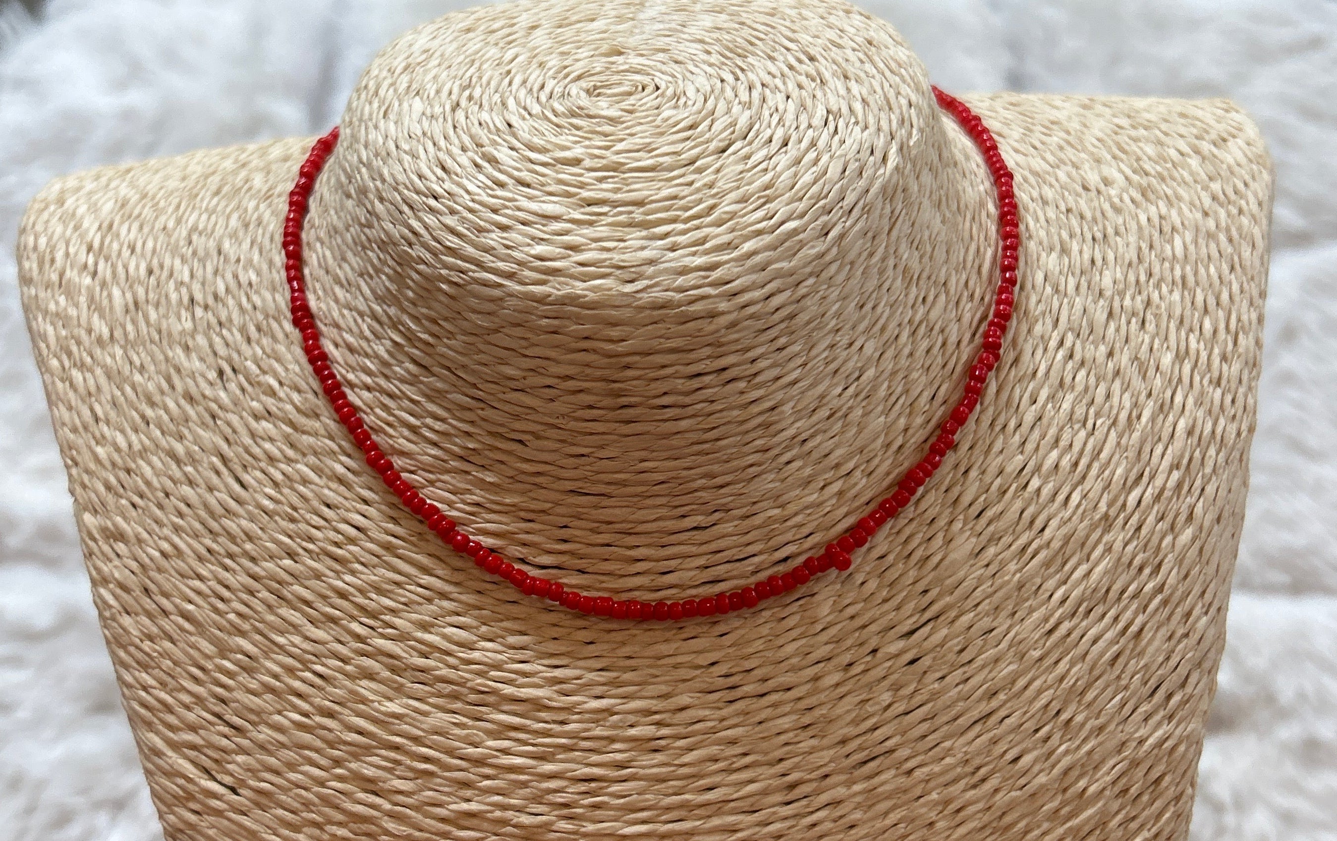 Collar Red Charm