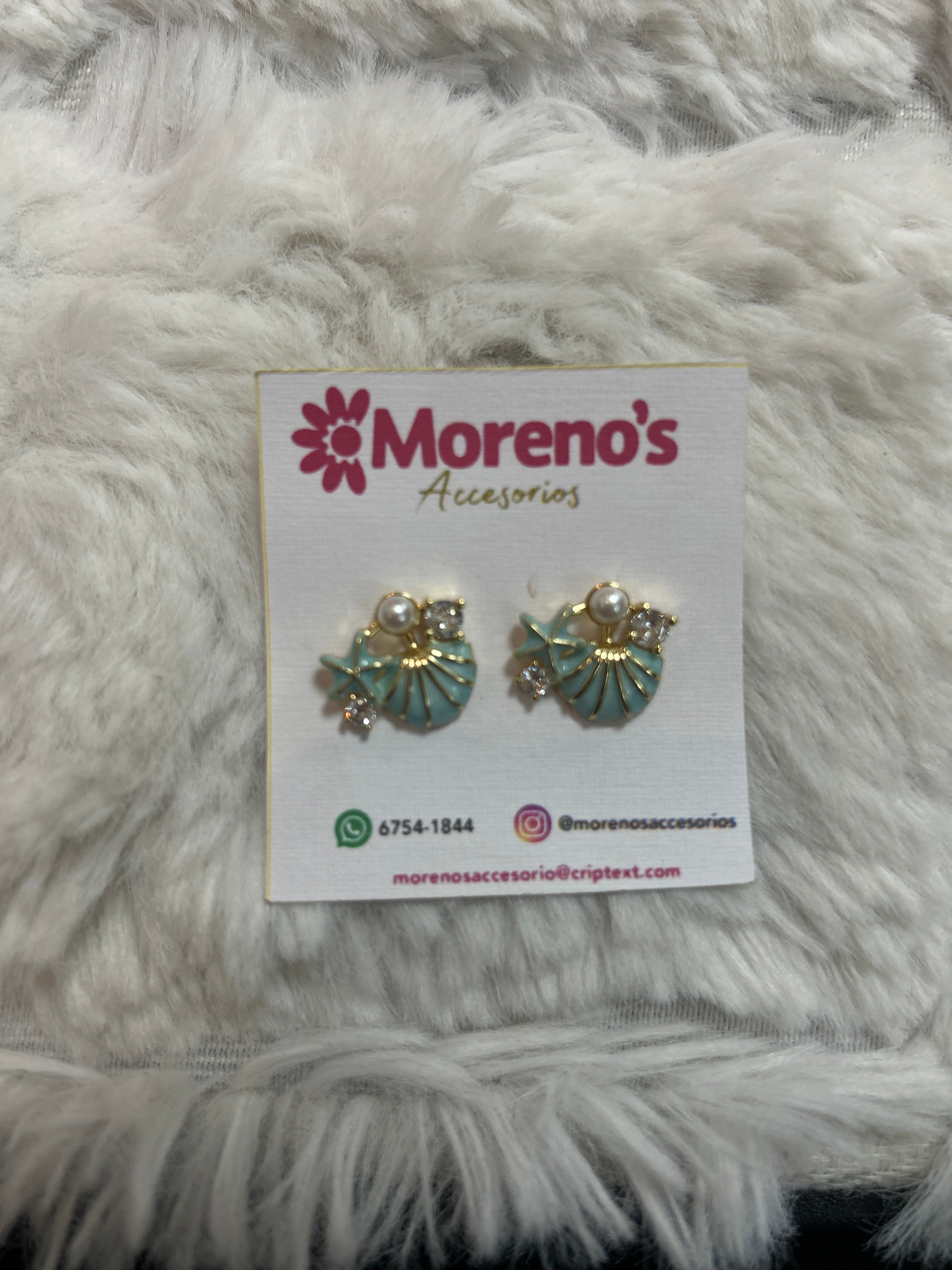 Aretes Concha Marina