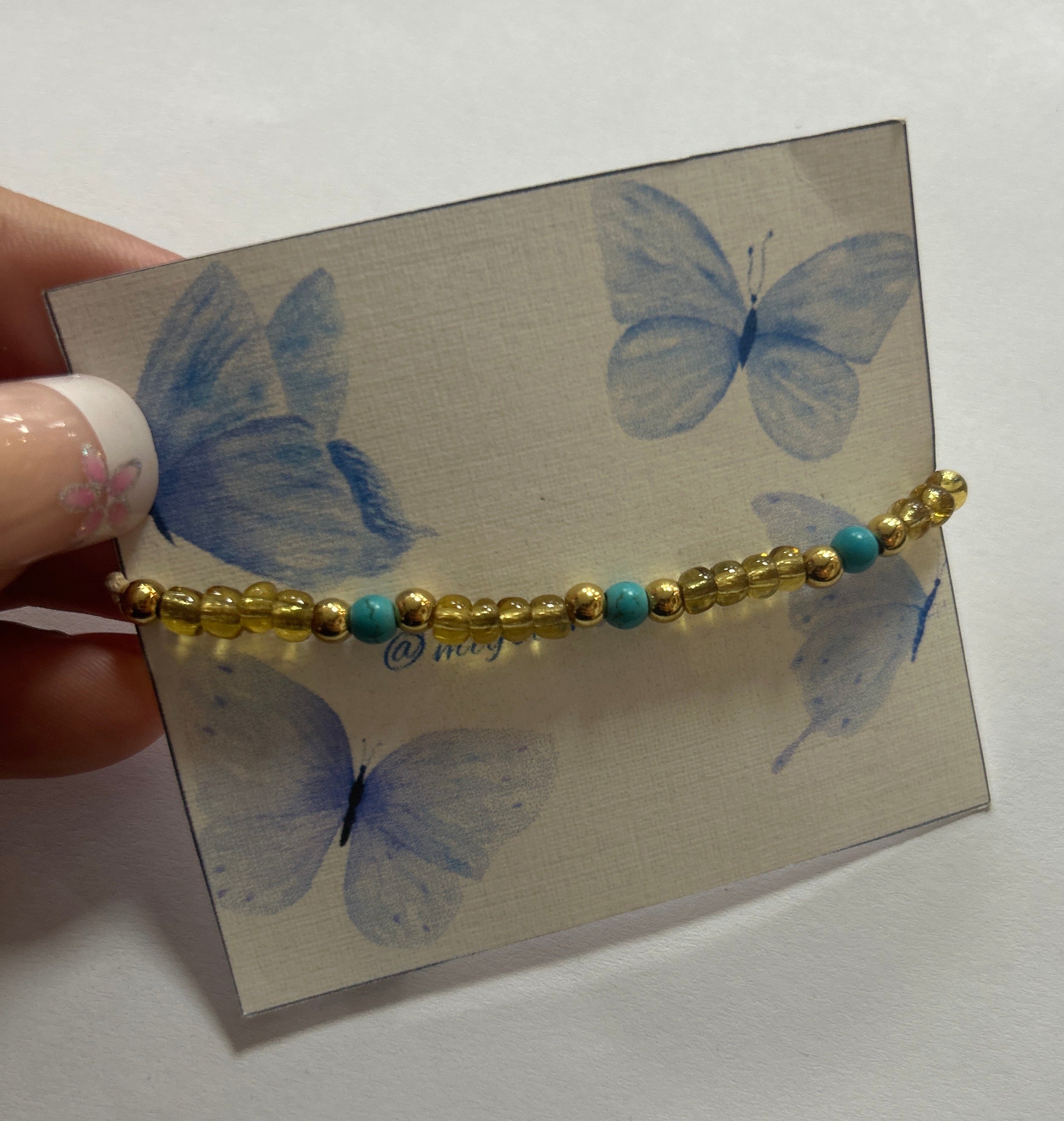 Pulsera Dorada Serenity