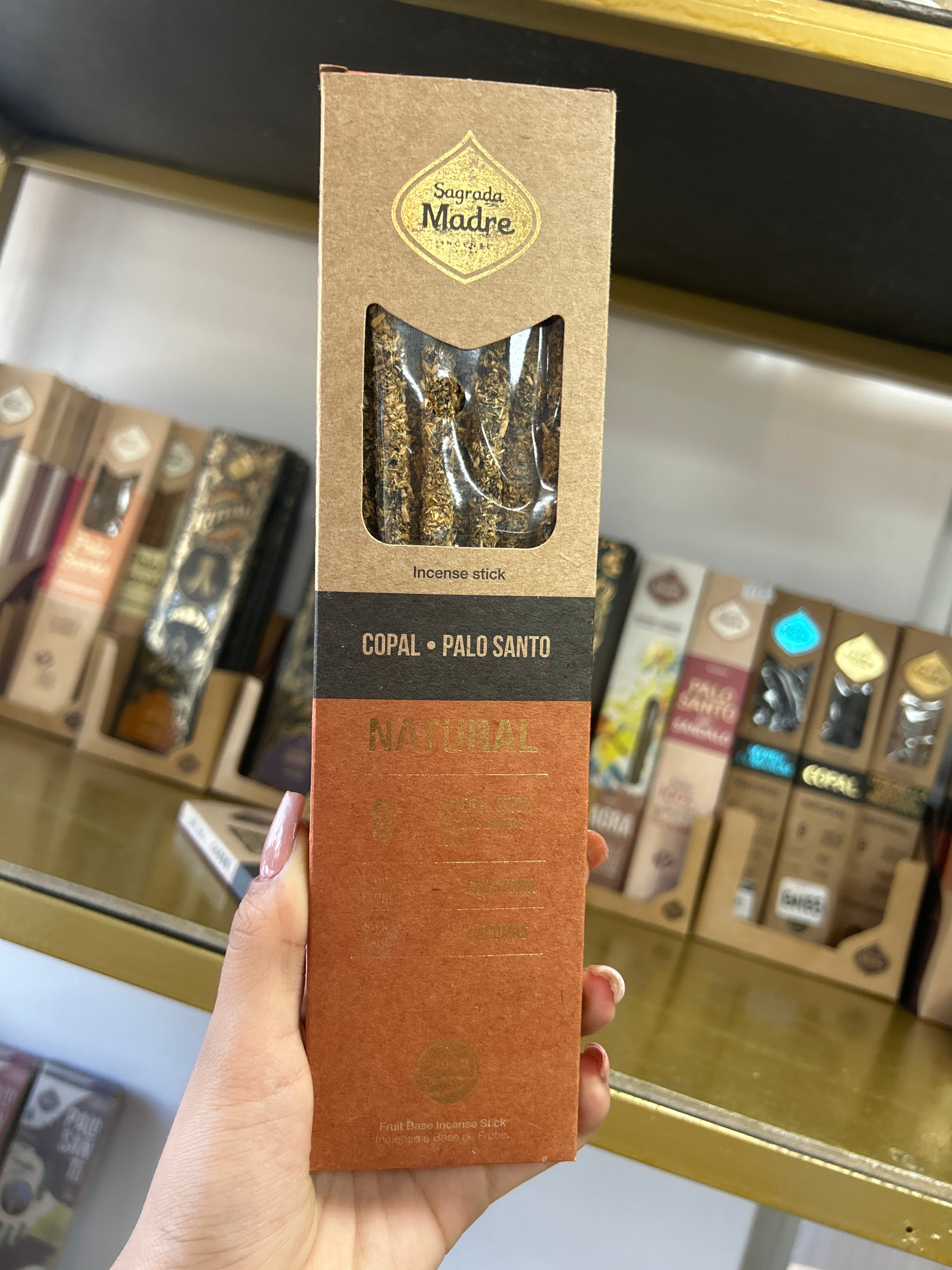 Incienso doble aroma copal palo santo