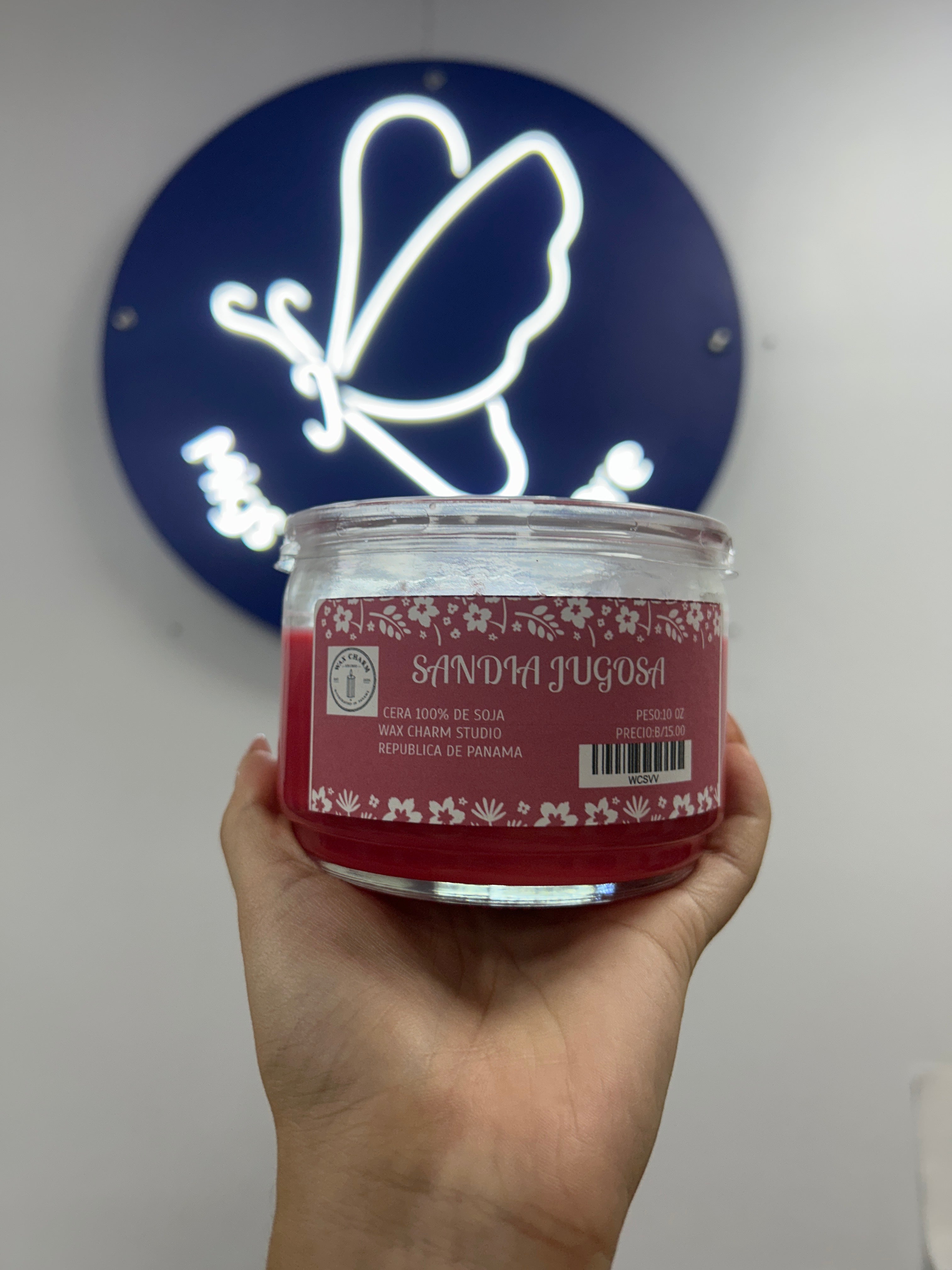 Velas en Envase de Vidrio