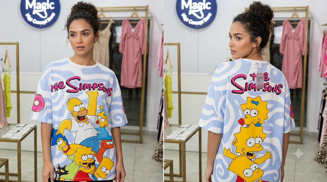 Suéter de Los Simpsons