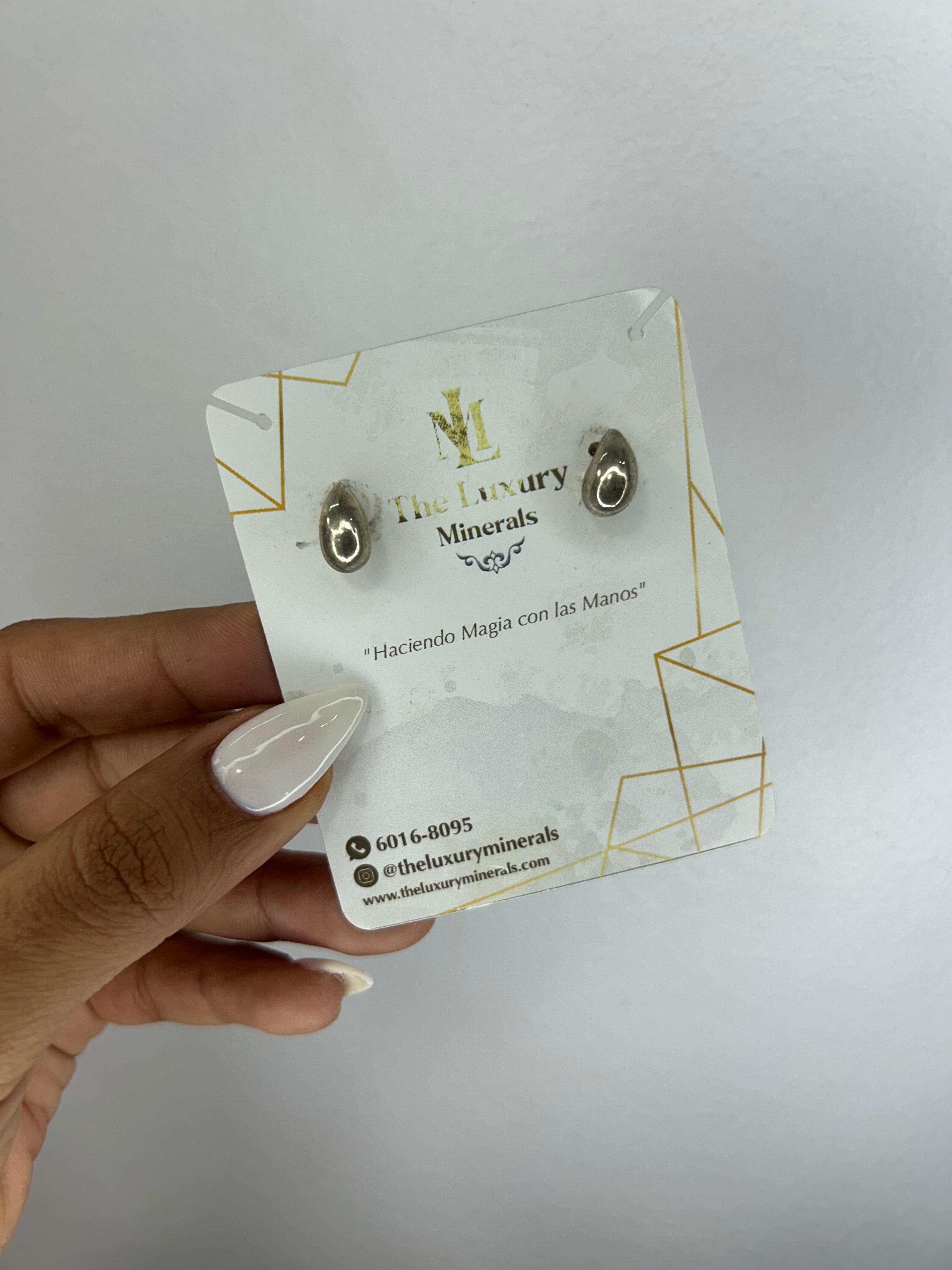 Aretes Gota Minimalista