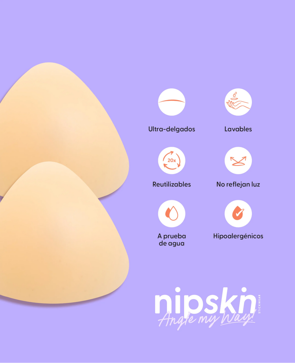 Cubre Pezones Triangulares