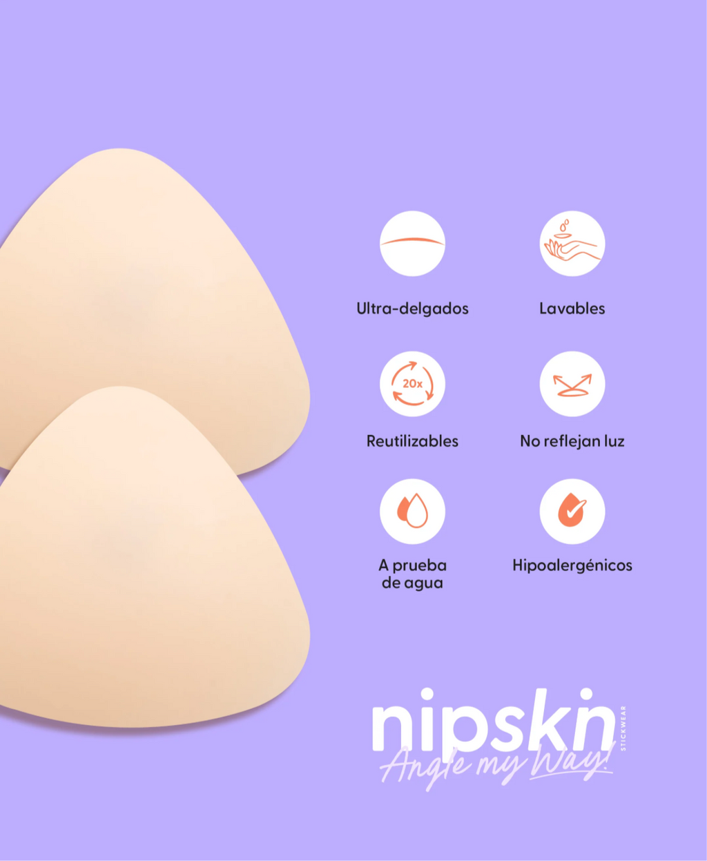 Cubre Pezones Triangulares