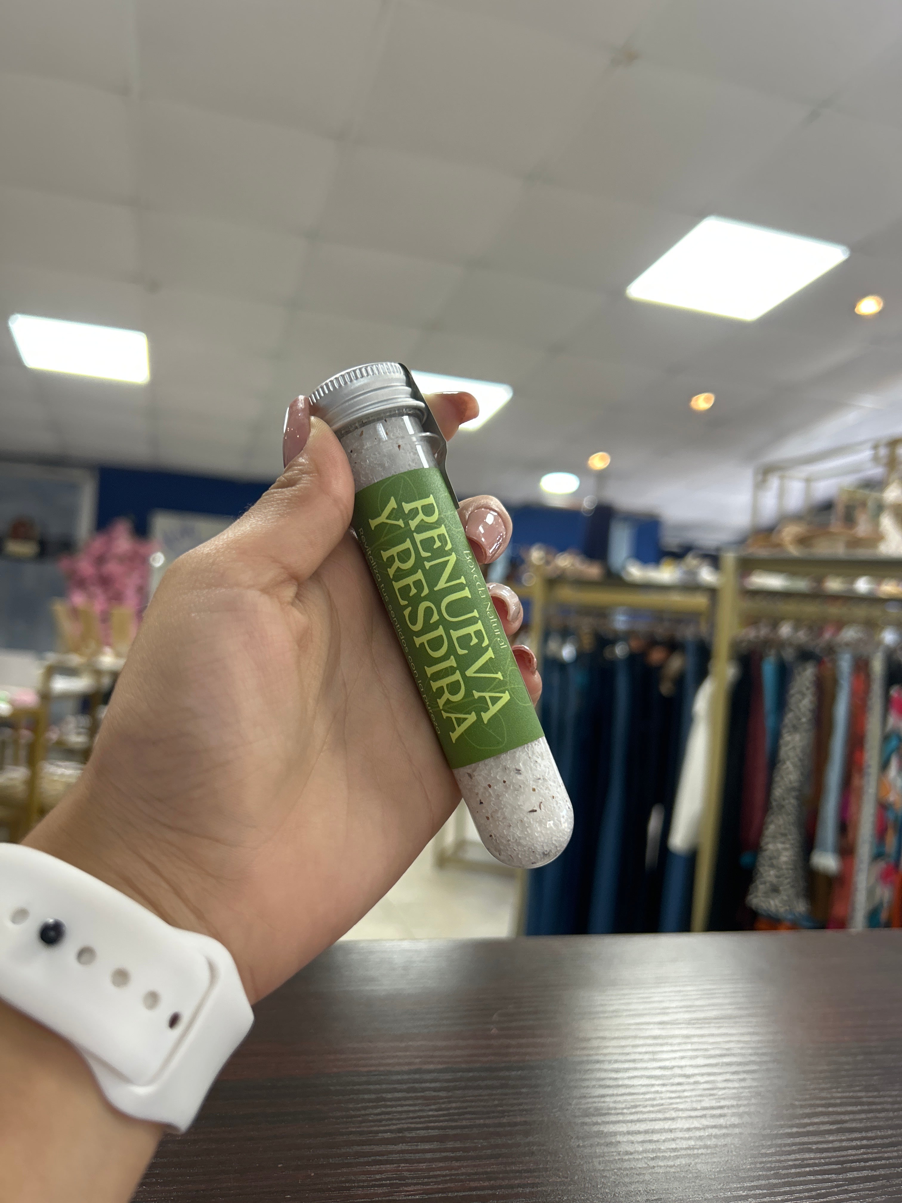 Sales de Baño Tubo-Renueva y Respira