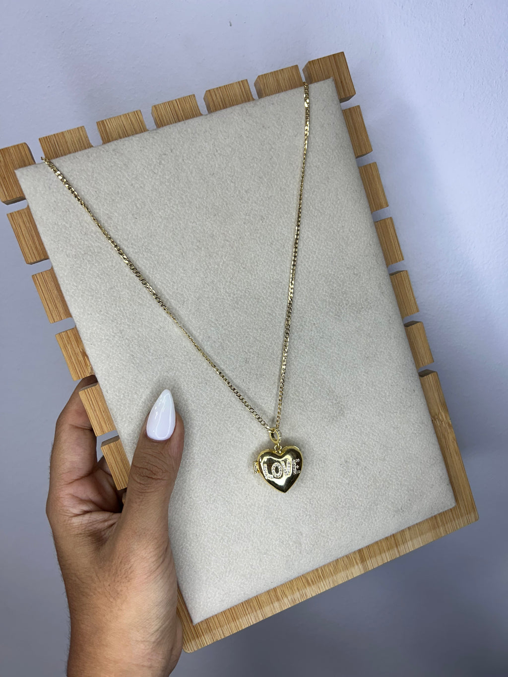 Collar Corazón Love