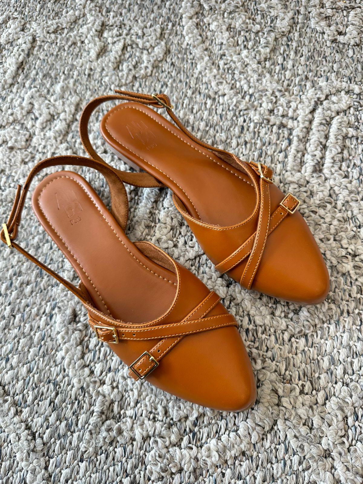 Slingback Lulu Caramelo