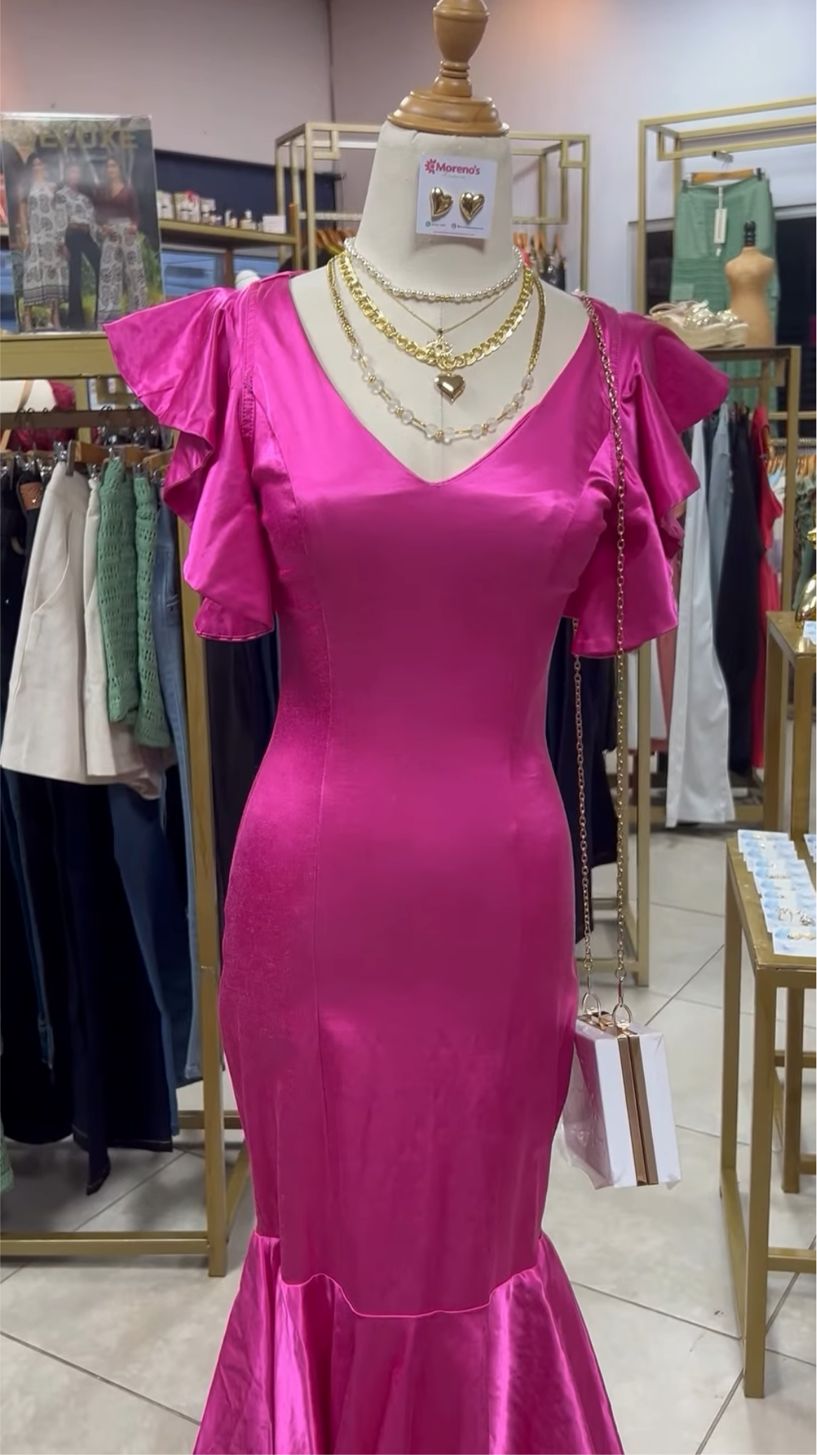 Vestido Fucsia Aurora