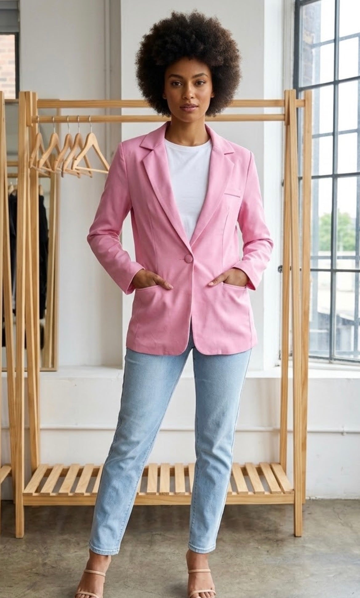 Blazer Rosa