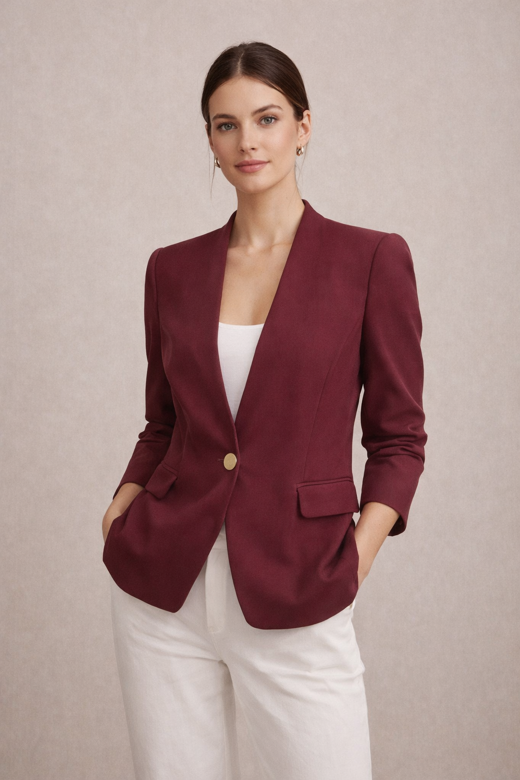 Blazer Burgundy