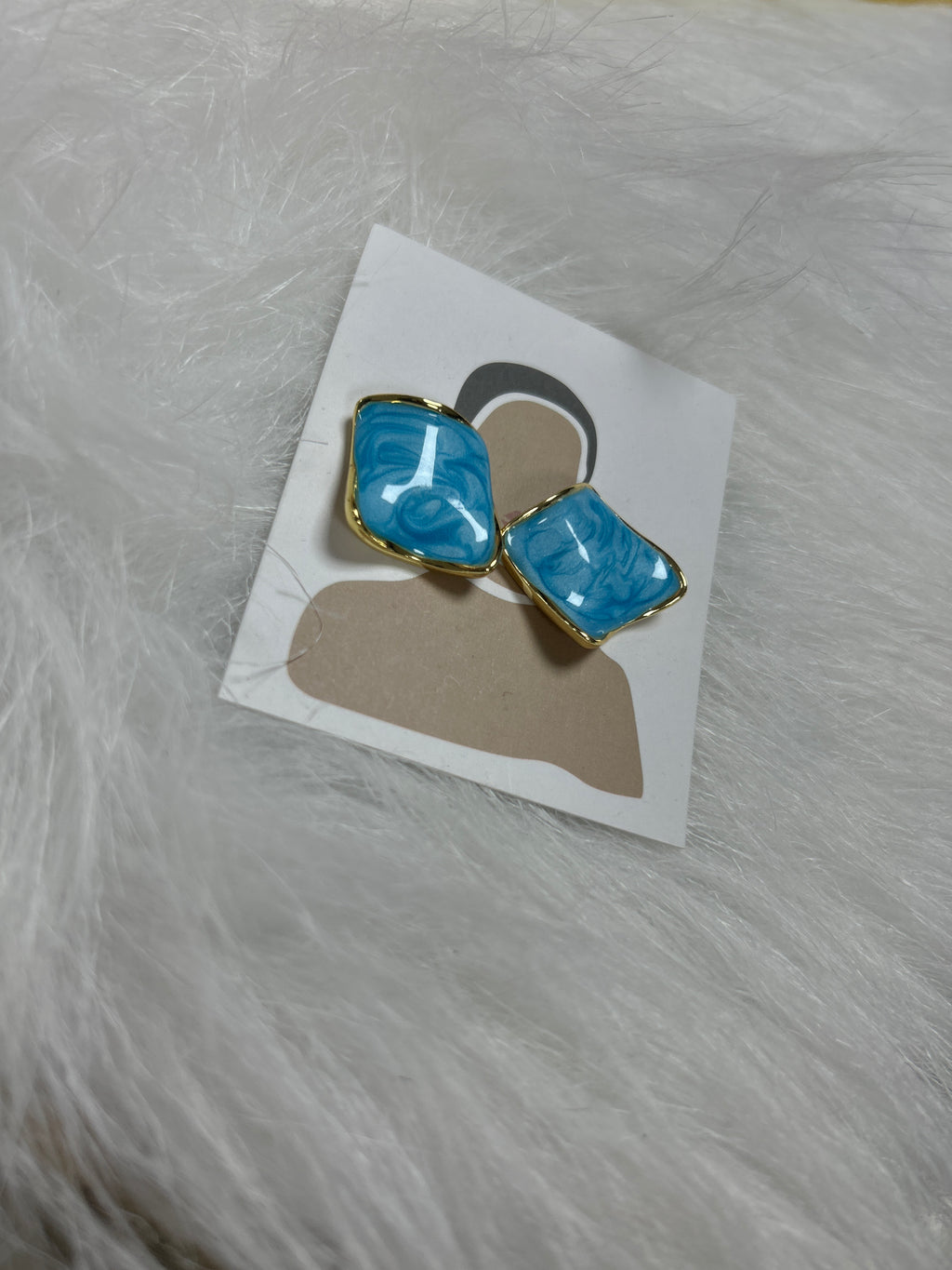 Aretes cuadrados