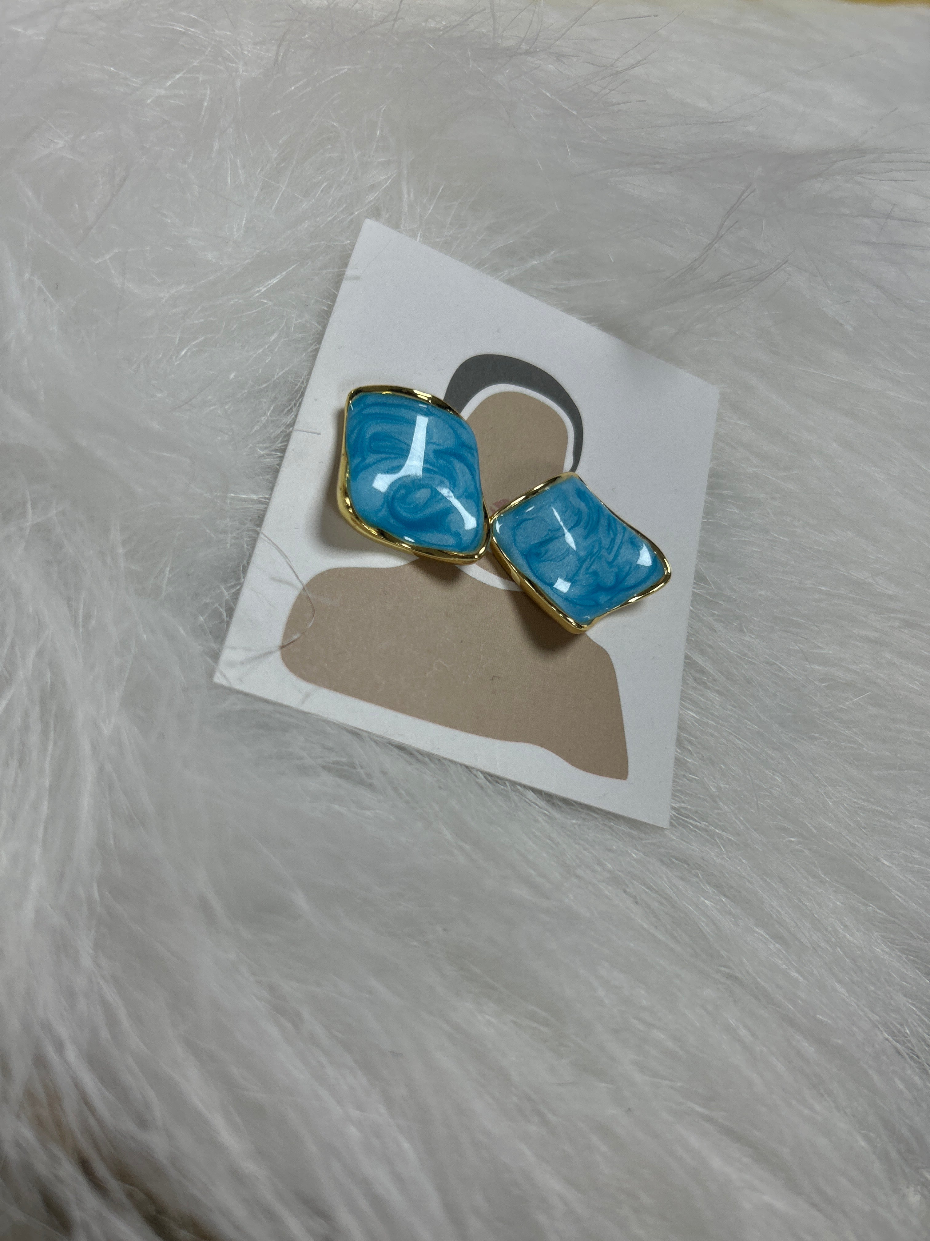 Aretes cuadrados
