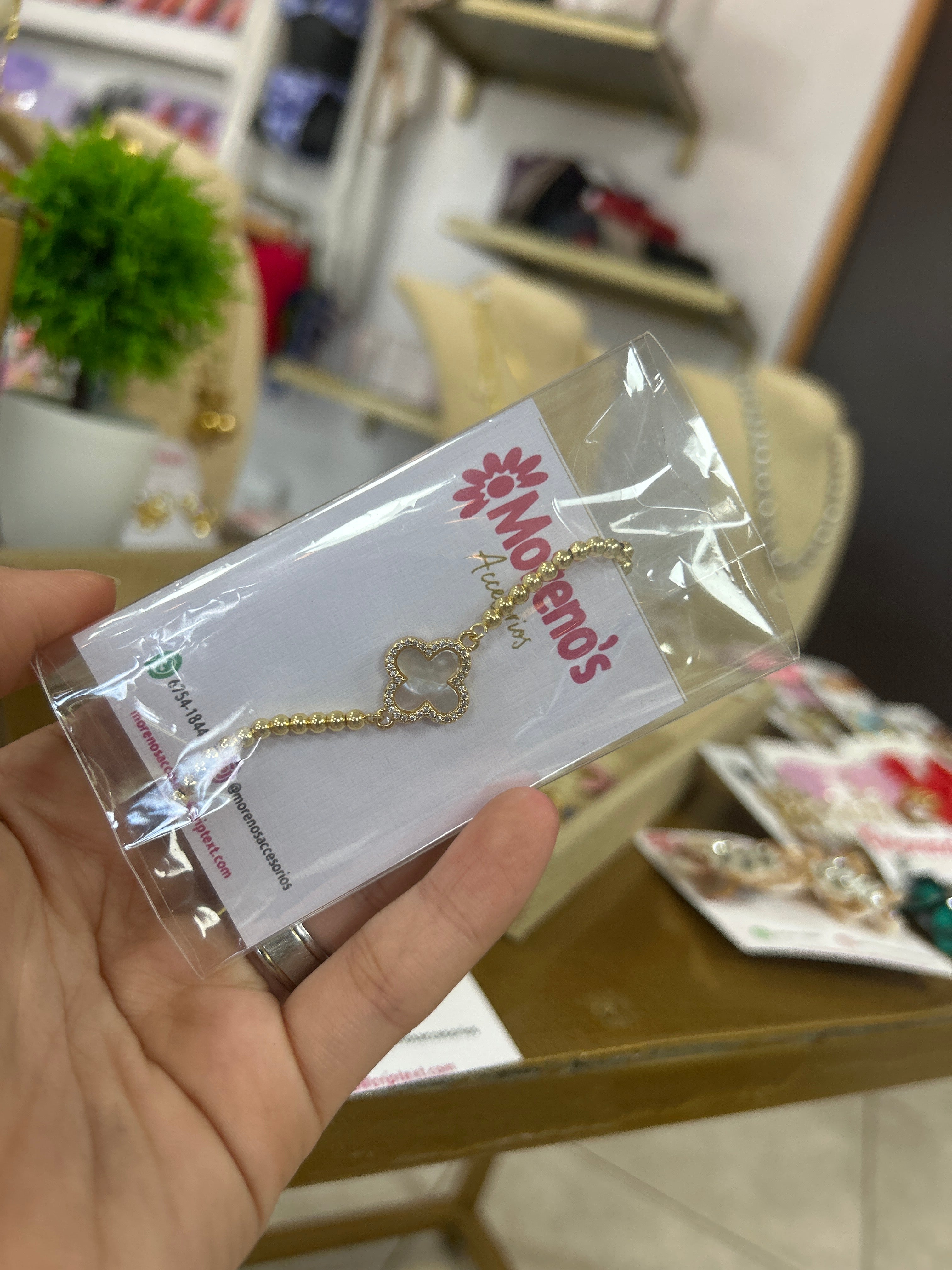Pulsera de trébol