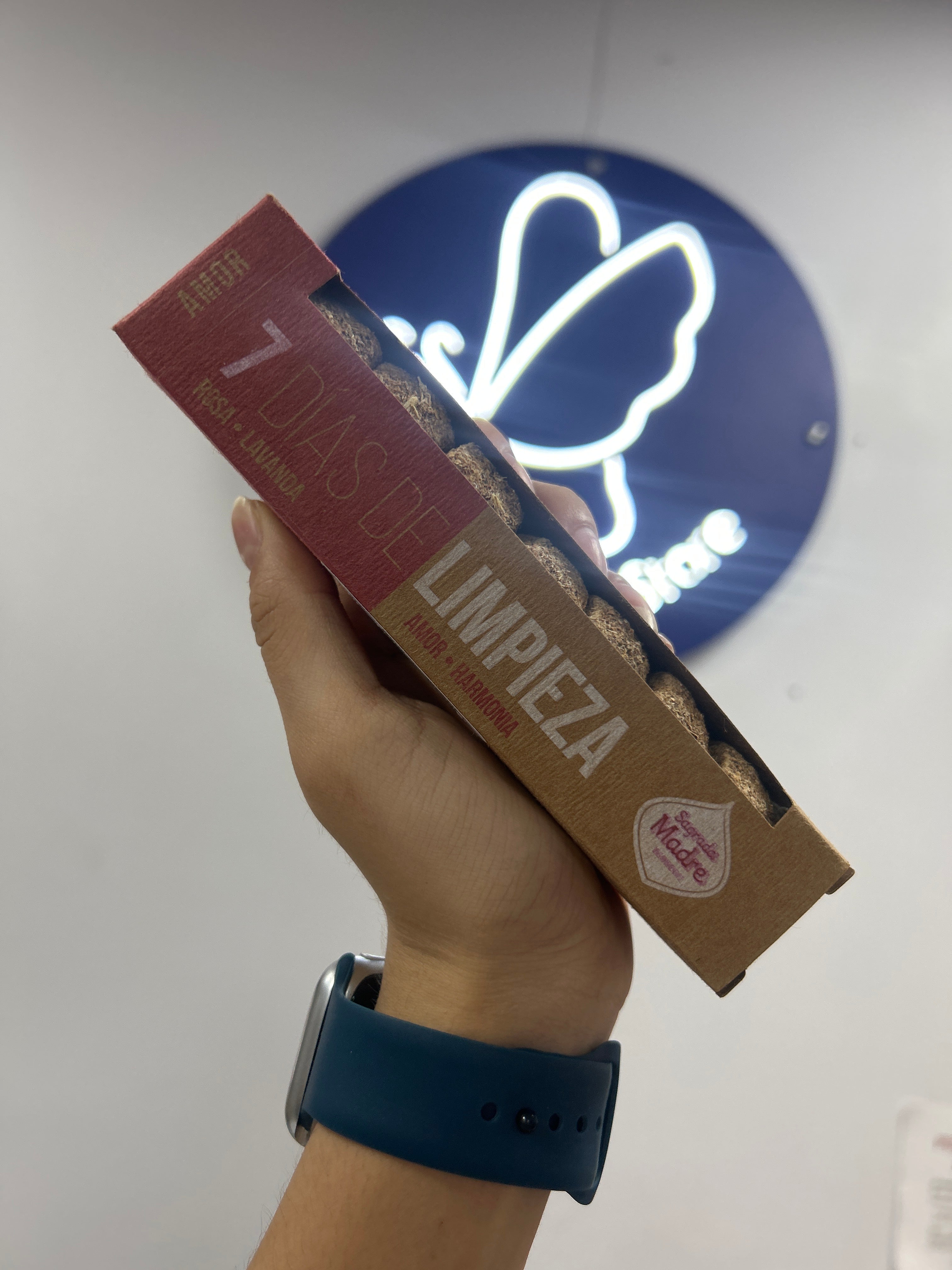 SM pastillas 7 días Limpieza Rosa-Lavanda