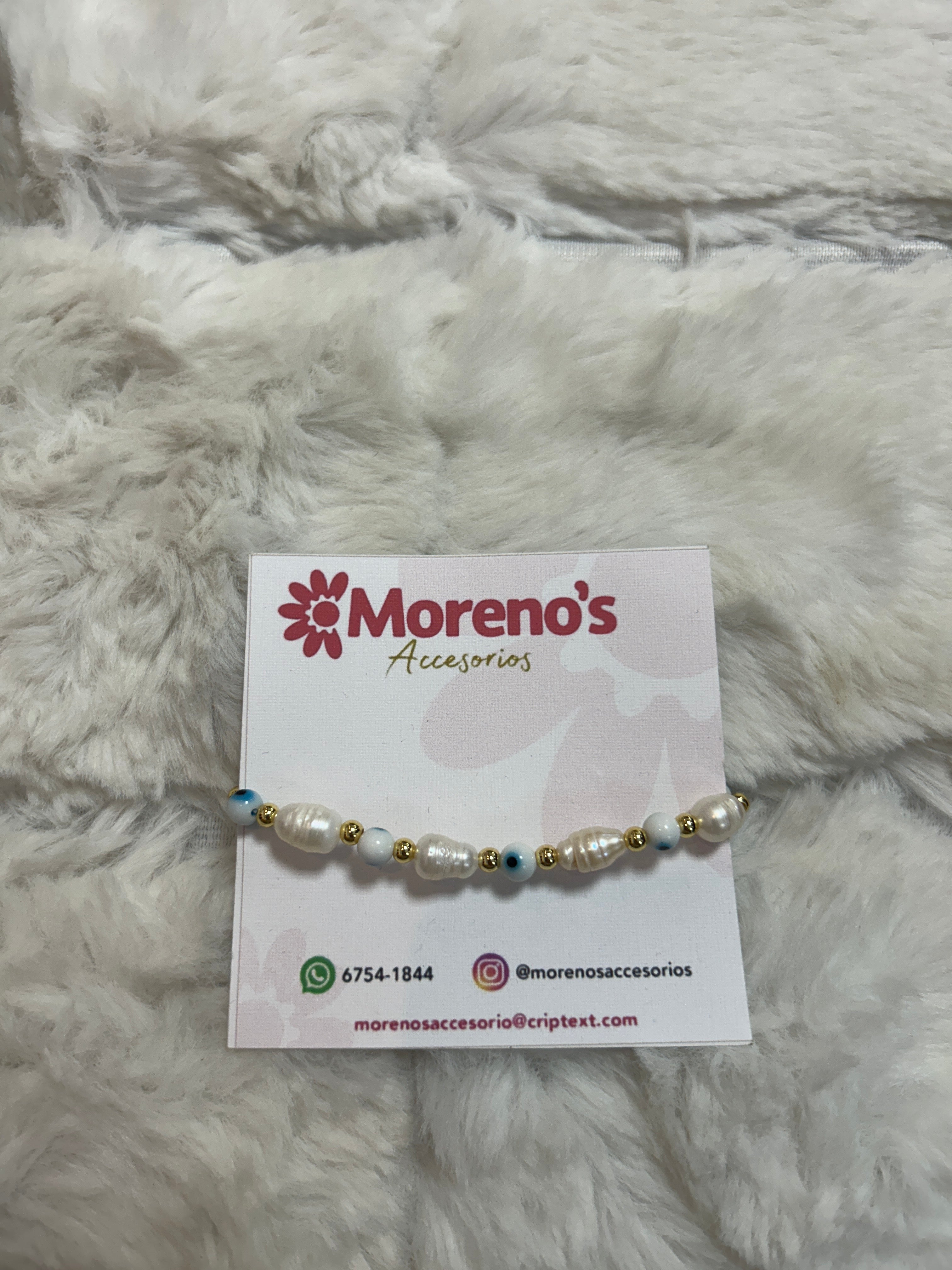 Pulsera Perla Protectora