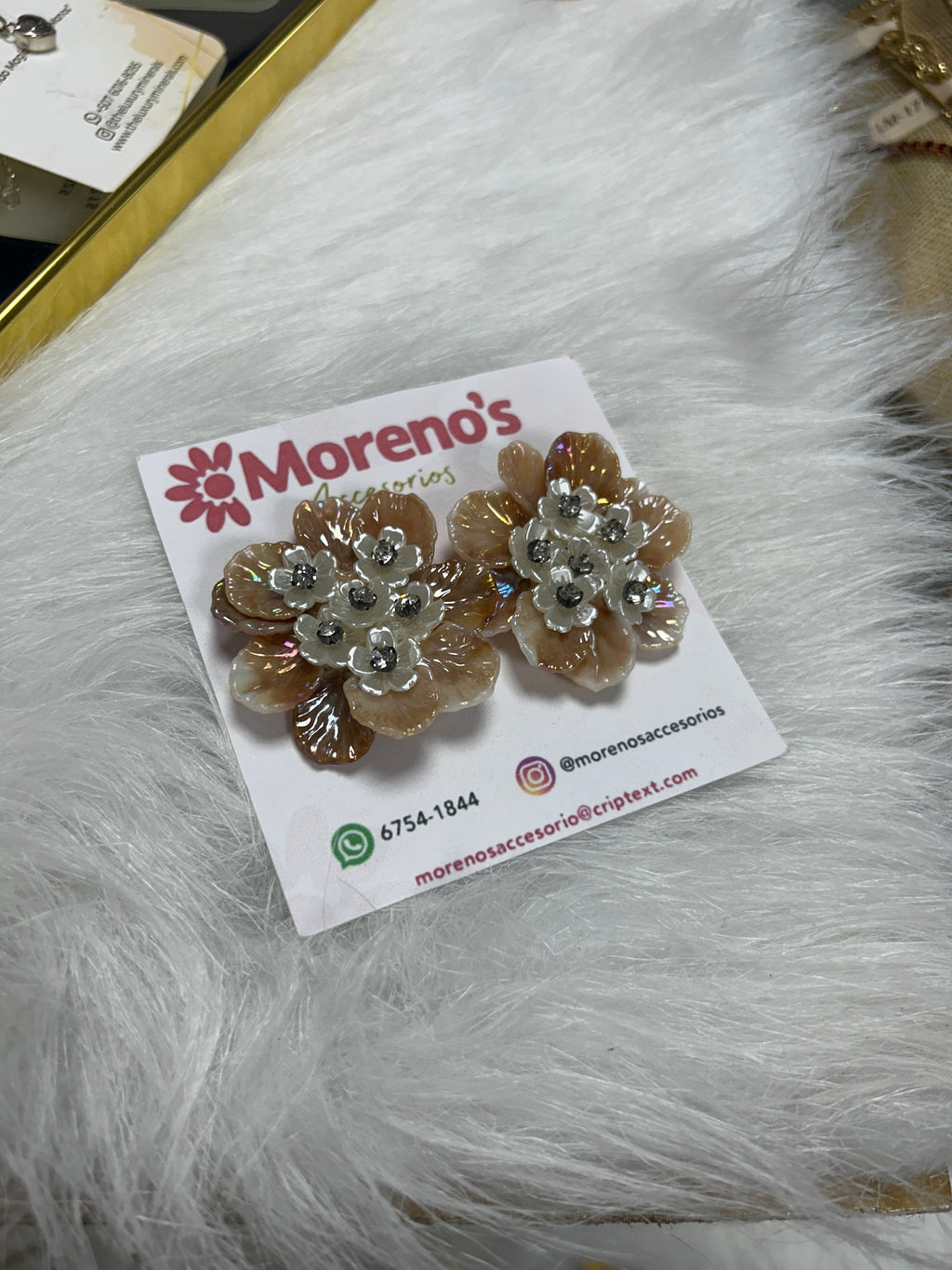 Aretes de Flores