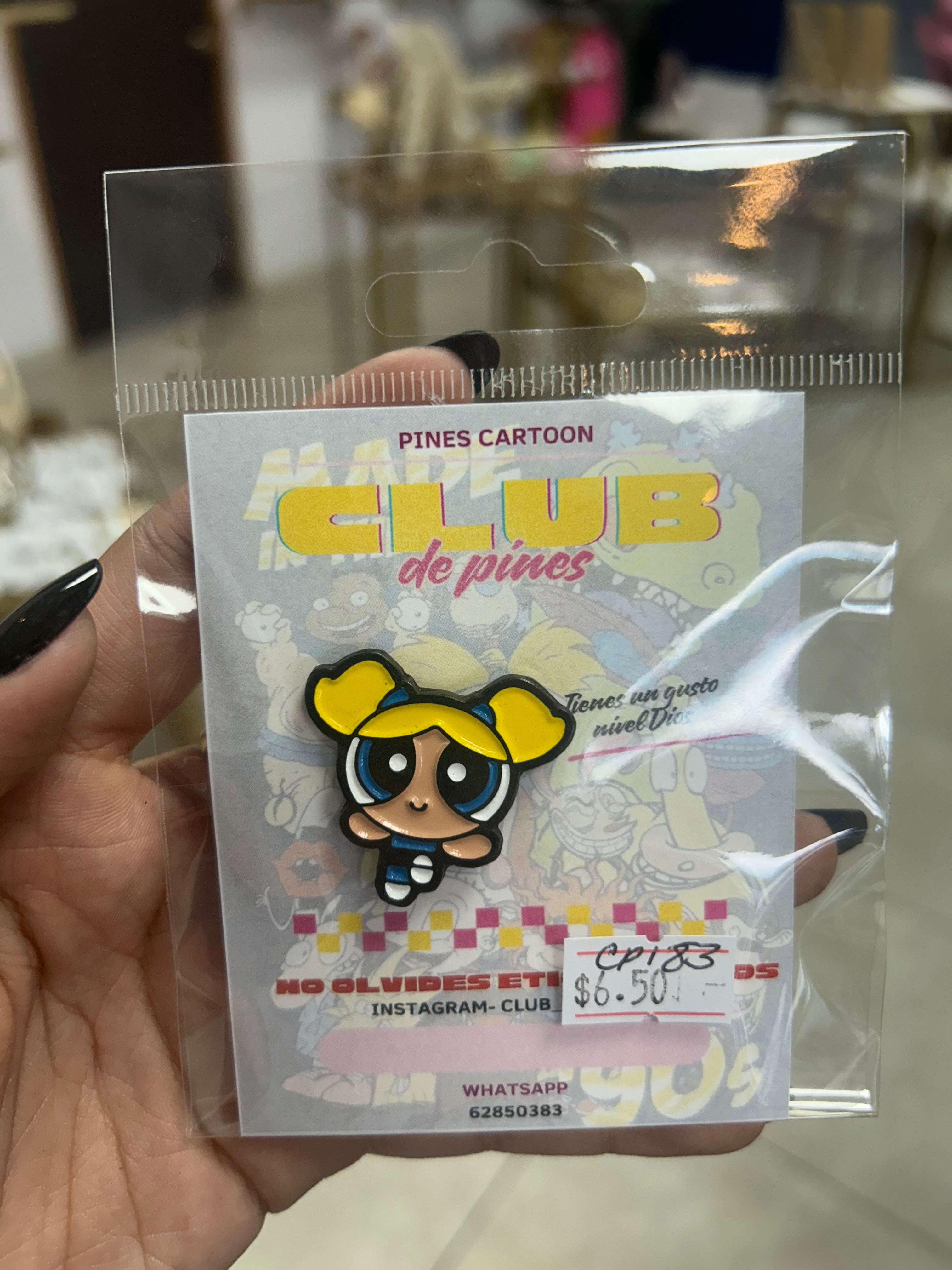 Pin Burbuja