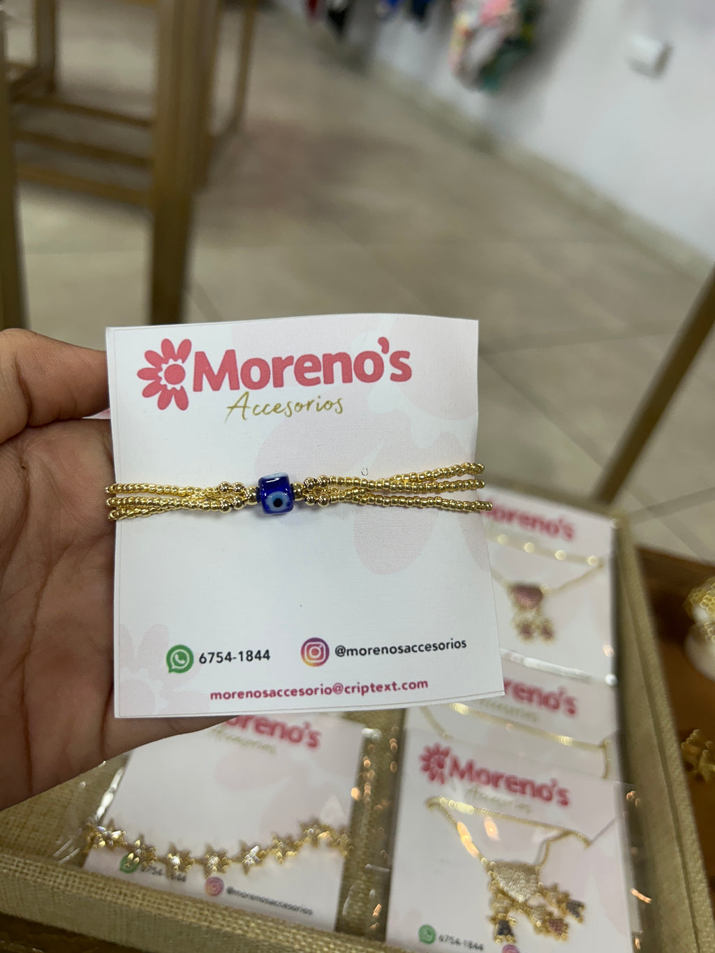 Pulseras de ojos turco