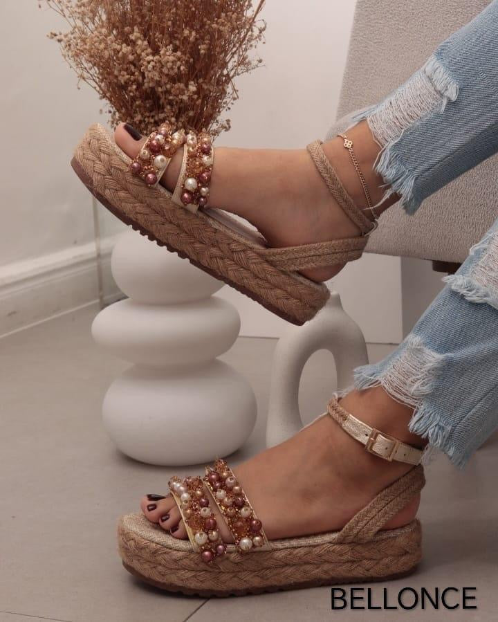 Plataforma Perlas Rose Luxe