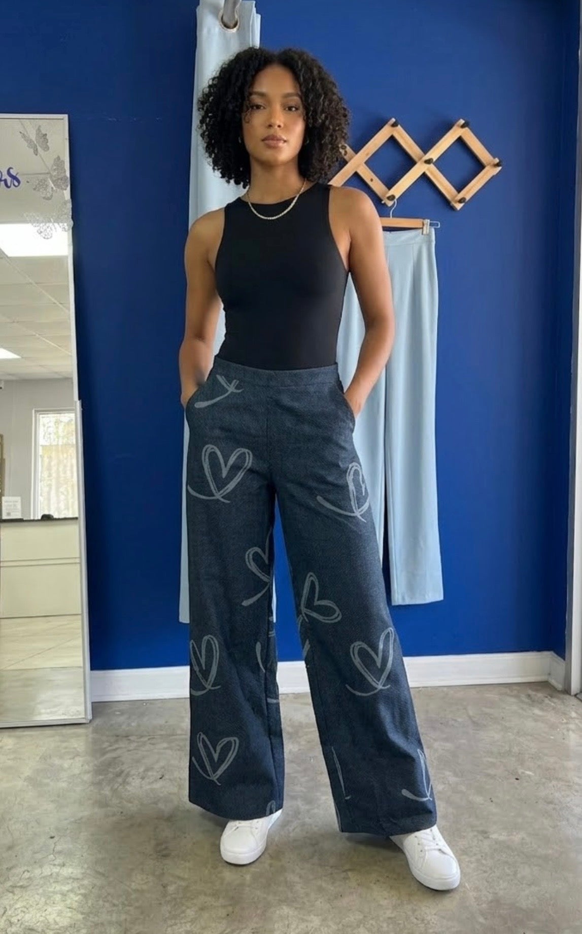 Pantalón Basta Ancha tipo Jean
