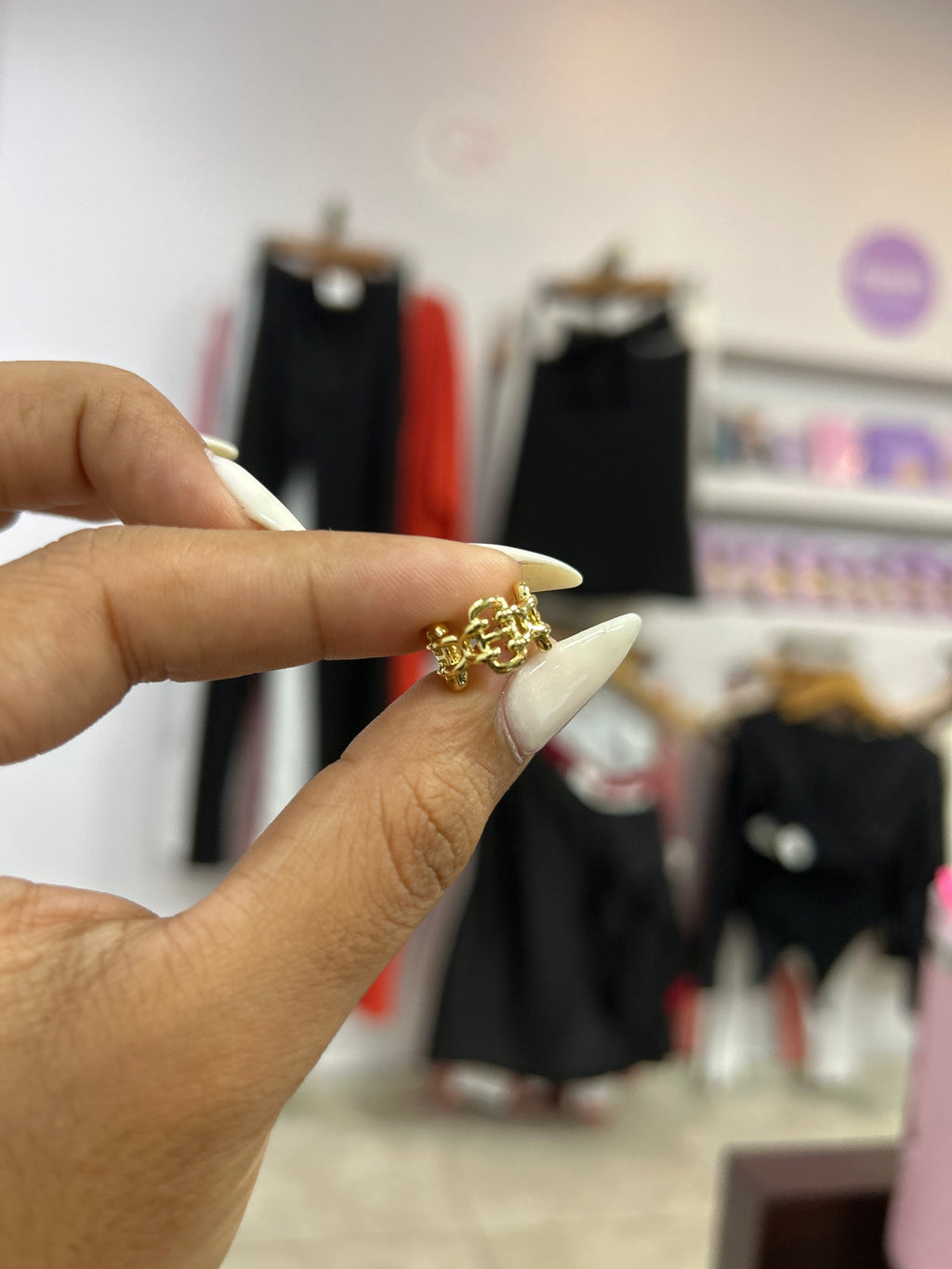 Ear Cuffs Dorados Morenos