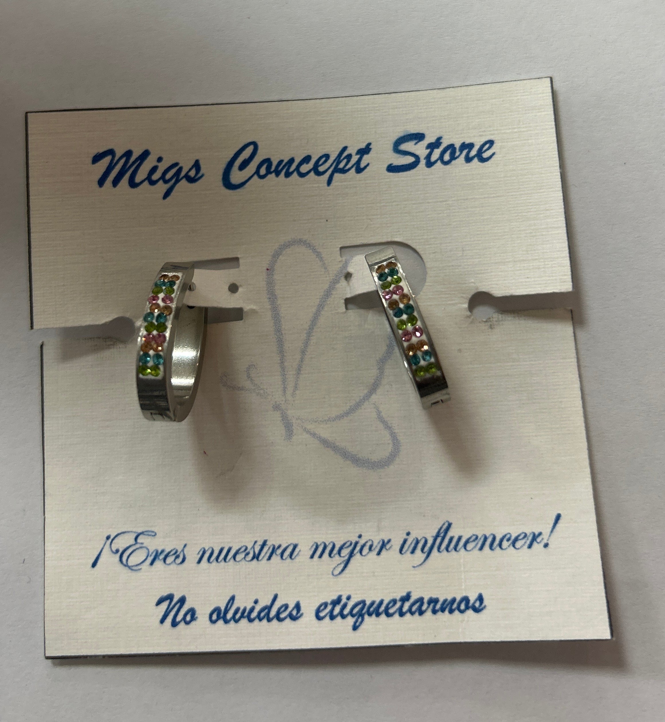 Aretes Silver Glam