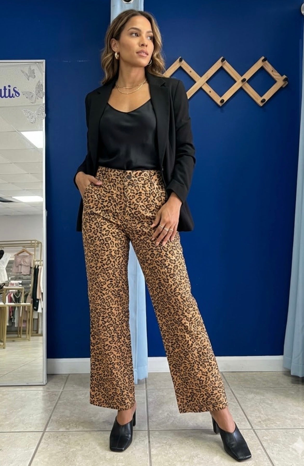 Pantalón Animal Print de Leopardo