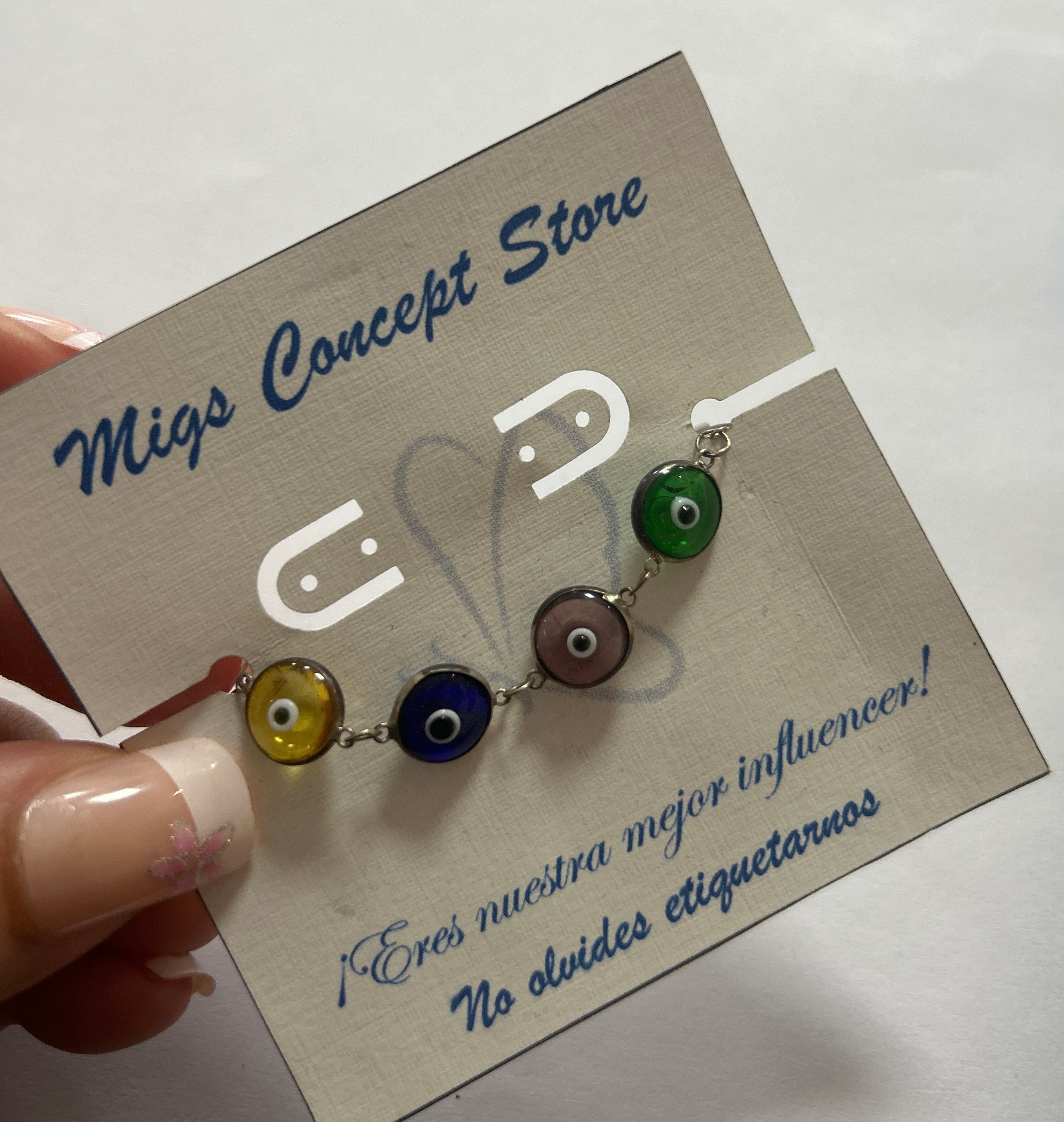 Pulsera Multicolor Ojo Protector