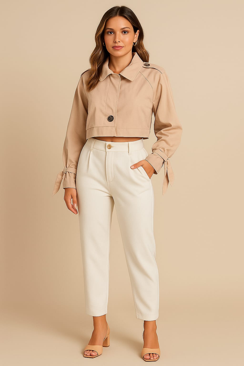 Chaqueta Cropped London