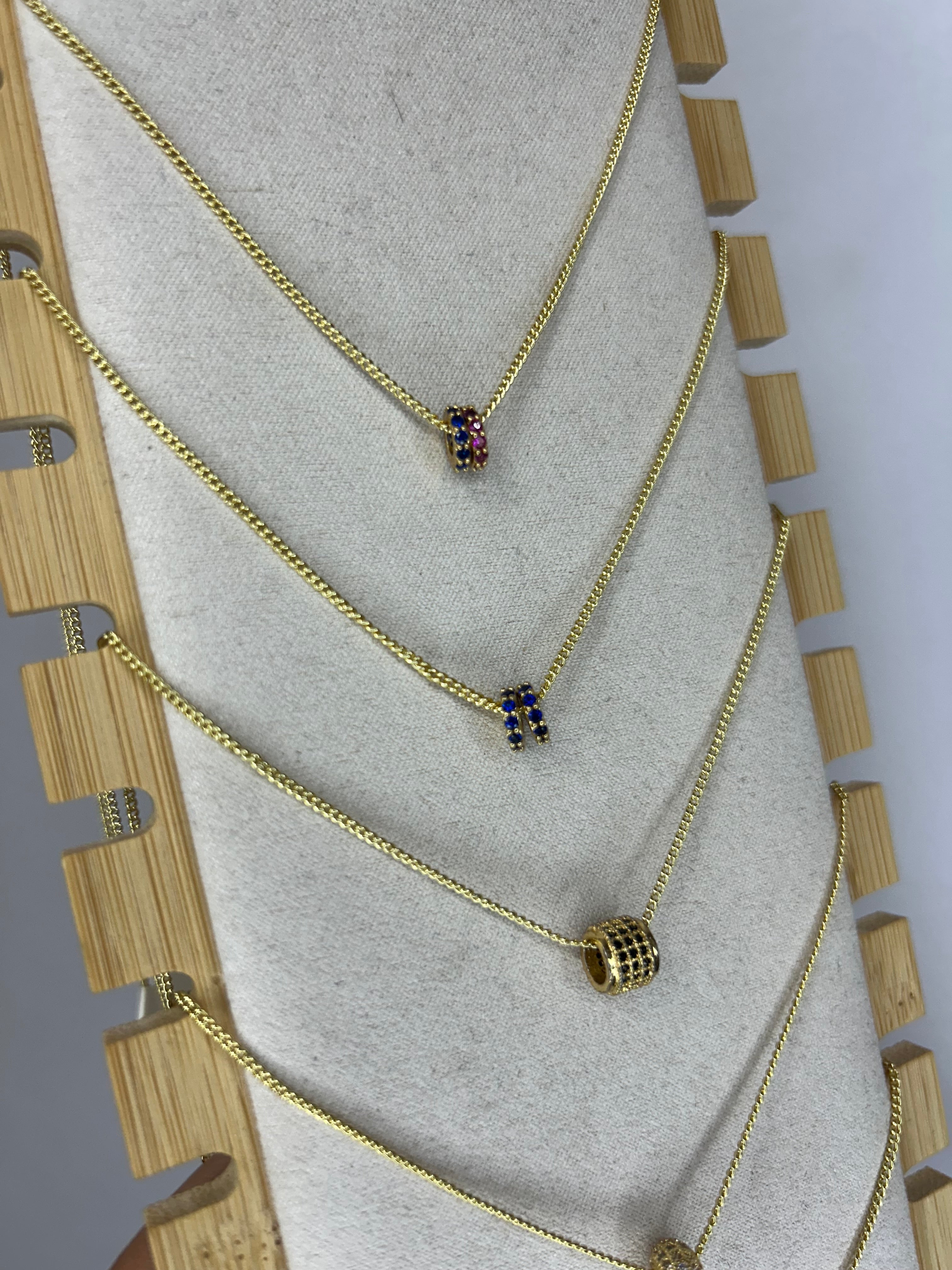Collares con Dije Brillante