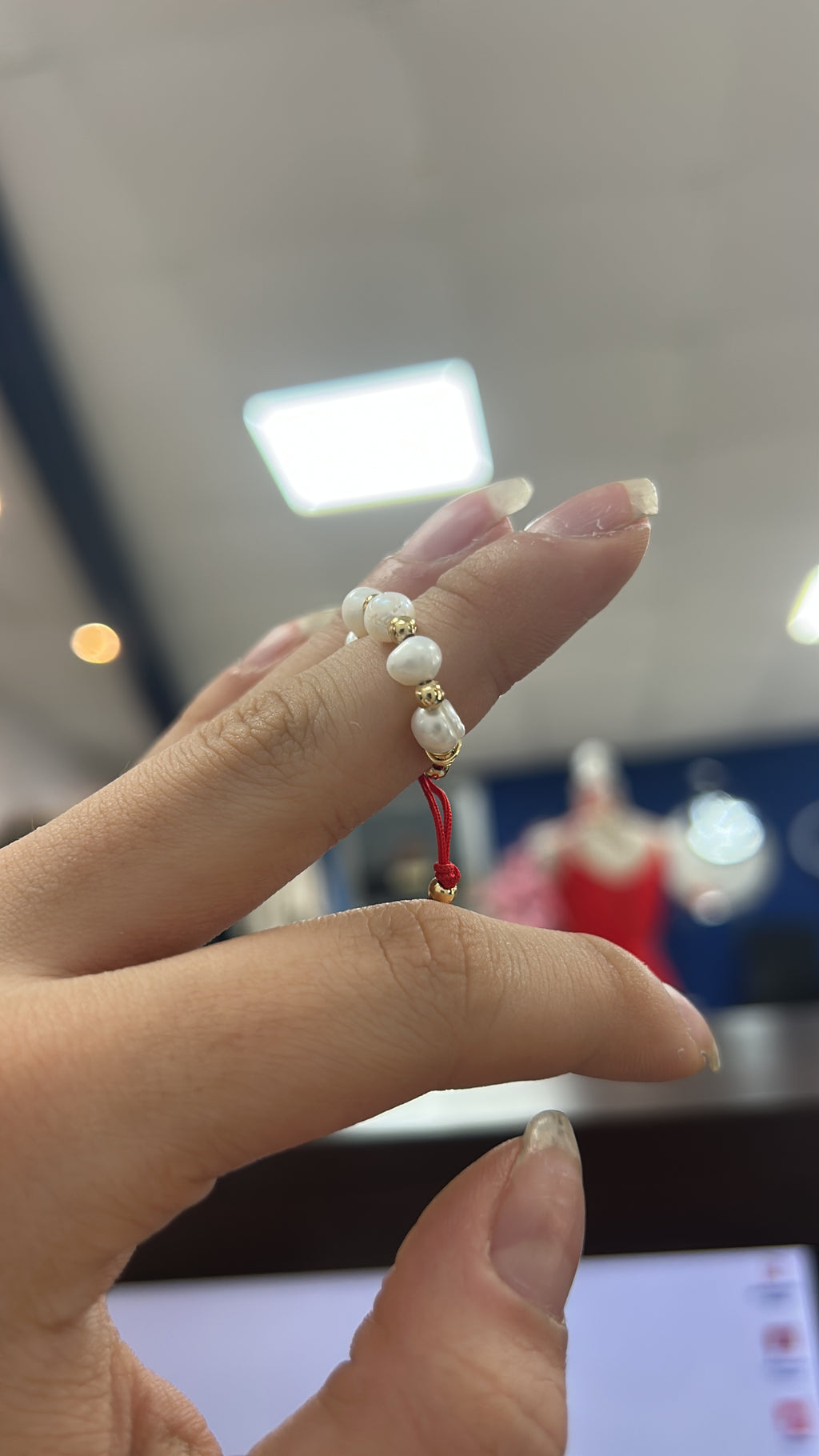 Anillos de perlas cultivadas