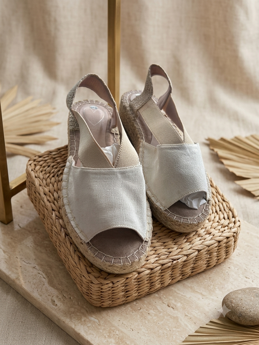Sandalias Altas Cruzadas